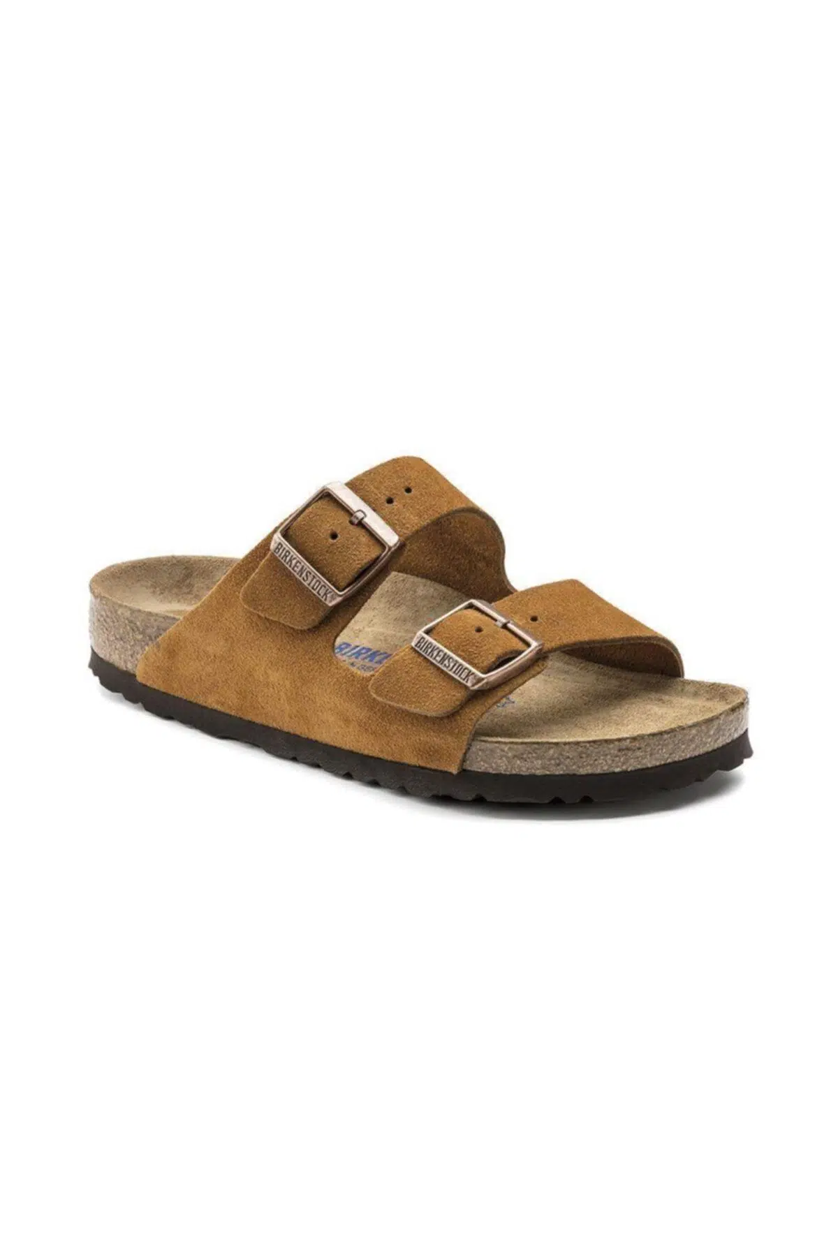 Birkenstock Arizona Suede Leather Mink Unixes Kadın Terlik 1009527