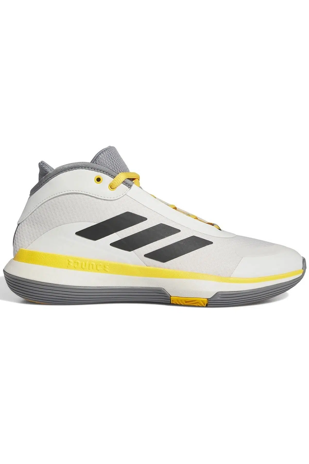 Adidas Bounce Legends Basketball Shoes Reflektörlü Erkek Basketbol Ayakkabısı Beyaz