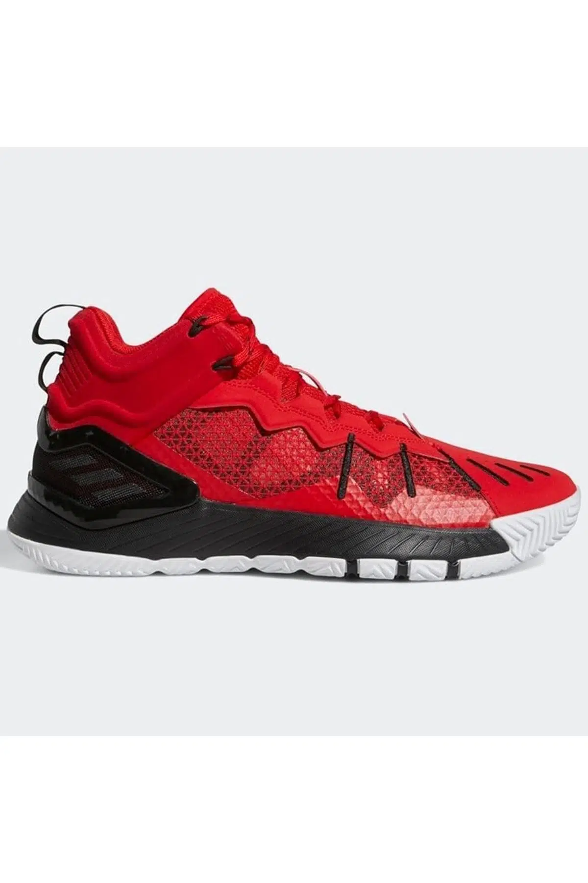 Adidas D Rose Son Of Chi Mid Unisex Basketbol Ayakkabısı Kırmızı