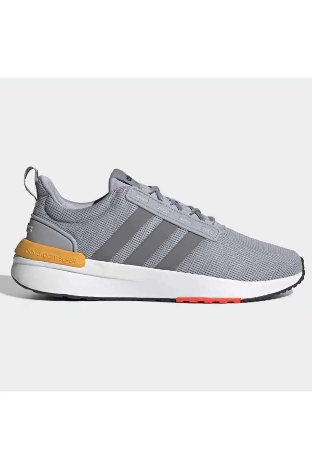 Adidas Racer TR21 Cloudfoam Confort Sneaker Erkek Günlük Spor Ayakkabı Gri