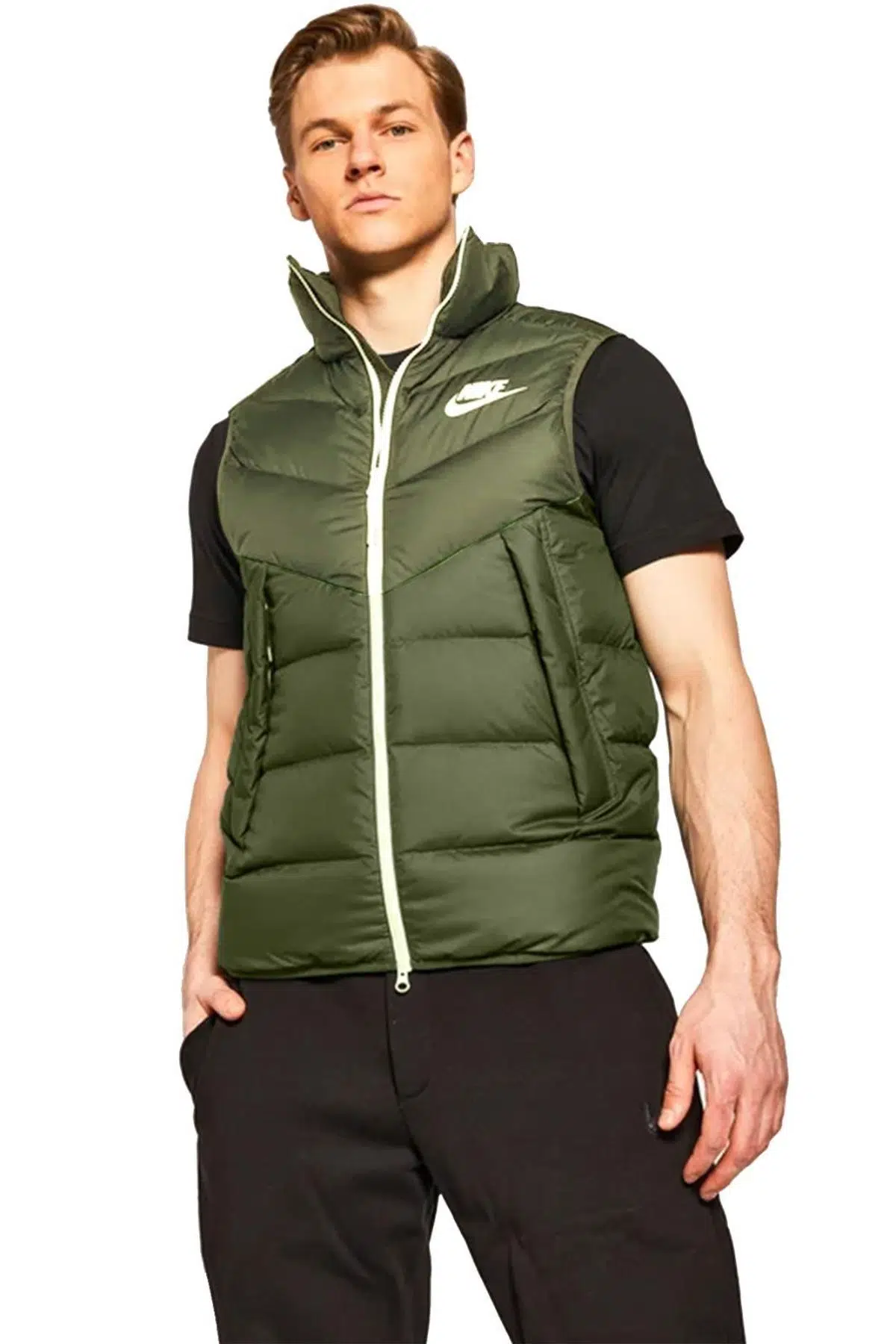 Nike Essentials Down Fill Vest Kaz Tüyü Yeşil Yelek CV