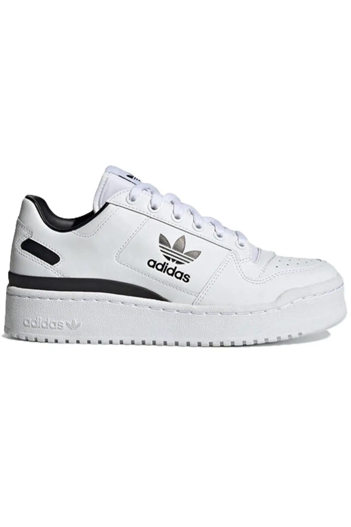 Adidas Forum Bold Leather Womens Sneaker White Hakiki Deri Kadın Günlük Spor Ayakkabı Beyaz