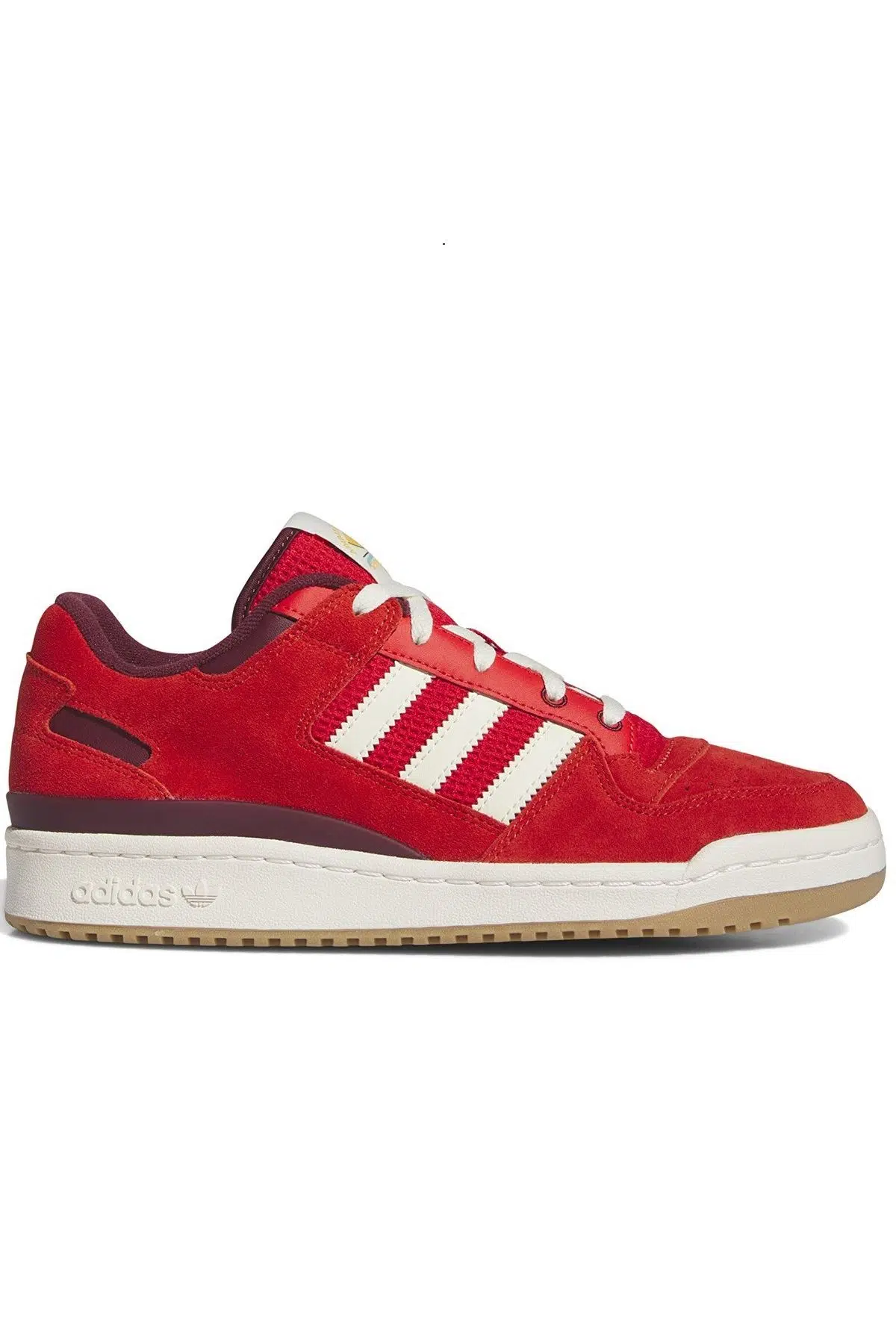 Adidas Forum Low CL Leather Mens Sneaker Hakiki Deri Erkek Günlük Spor Ayakkabı Kırmızı