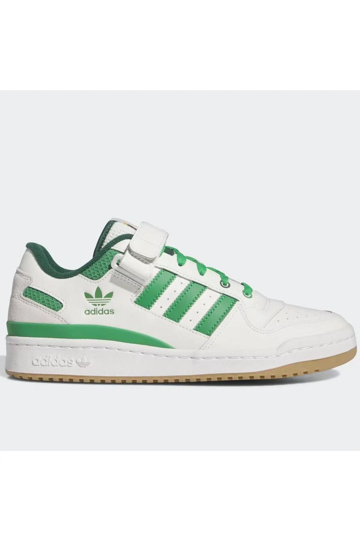 Adidas Forum Low Leather Unisex Sneaker White Green Unisex Hakiki Deri Günlük Spor Ayakkabı Beyaz Yeşil