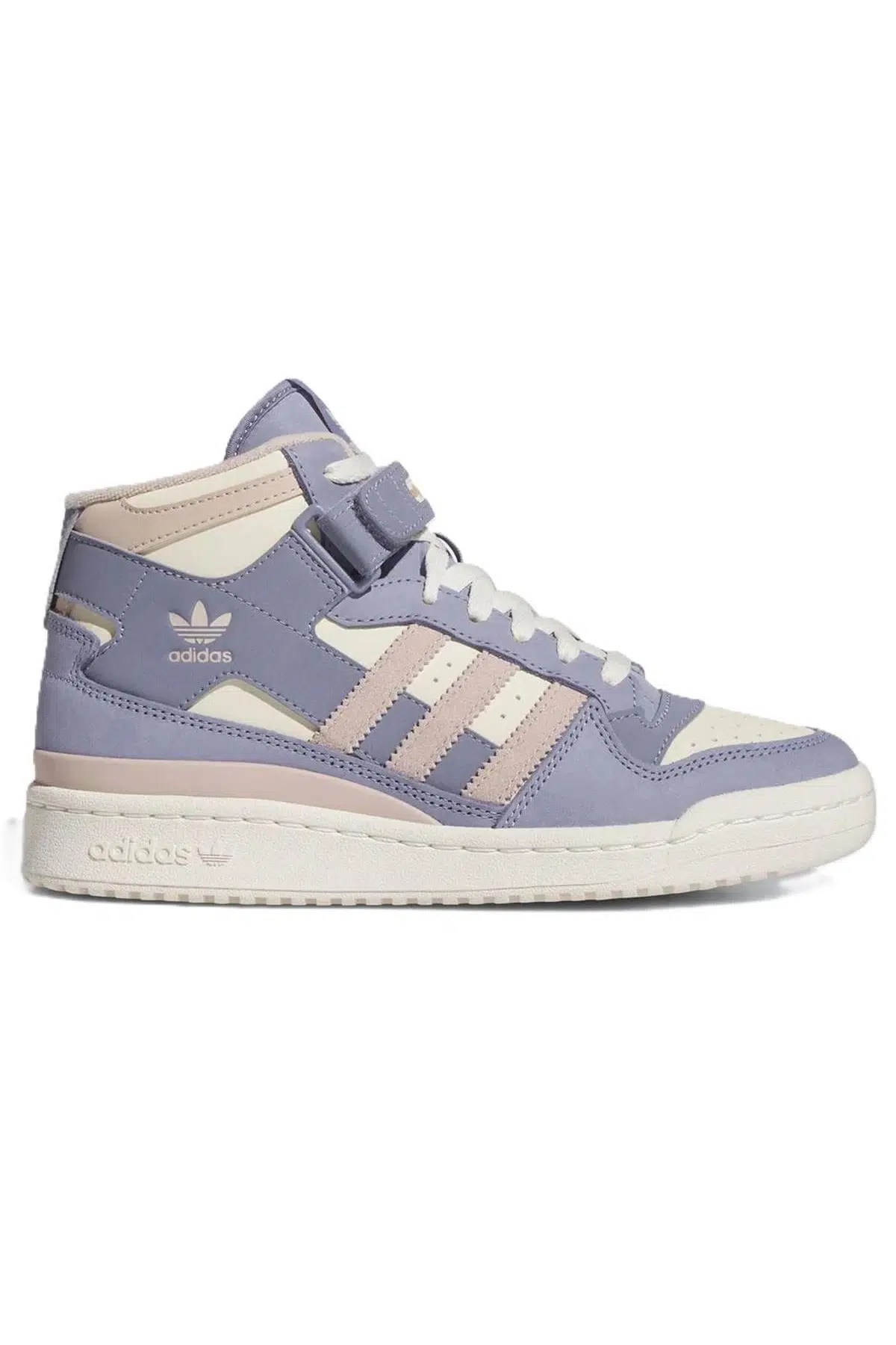 Adidas Forum Mid Leather Womens Sneaker Hakiki Deri Kadın Günlük Spor Ayakkabı Krem