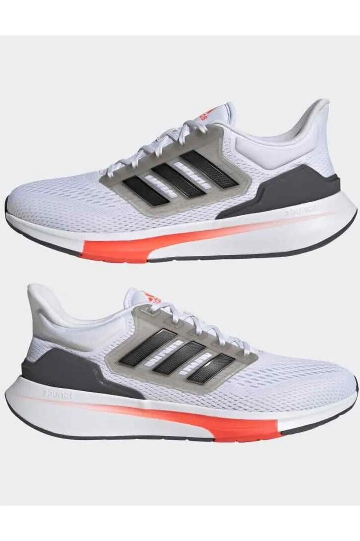 Adidas EQ21 Run Walk Run Shoes White Erkek Yürüyüş Koşu Ayakkabısı Beyaz