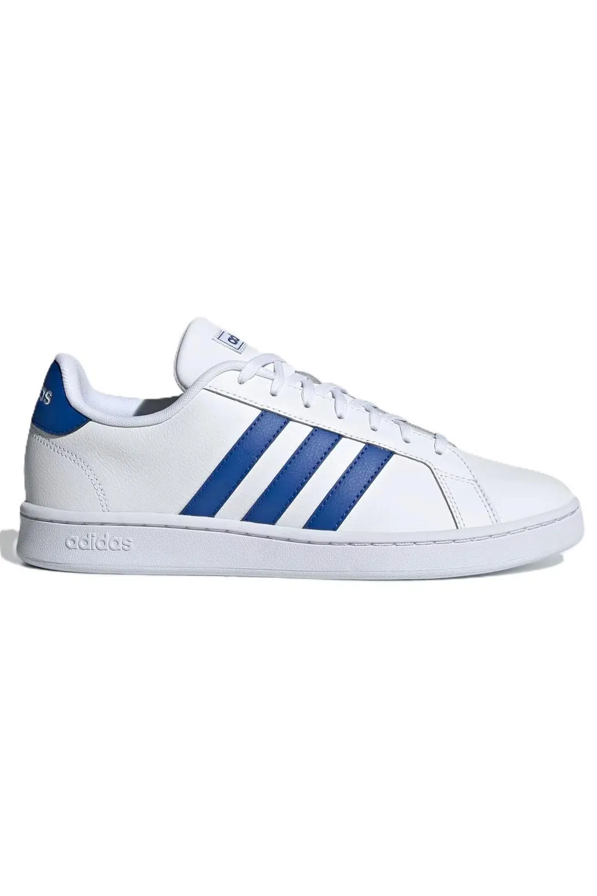 Adidas Grand Court Mens Leather Sneaker Hakiki Deri Erkek Günlük Spor Ayakkabı Beyaz