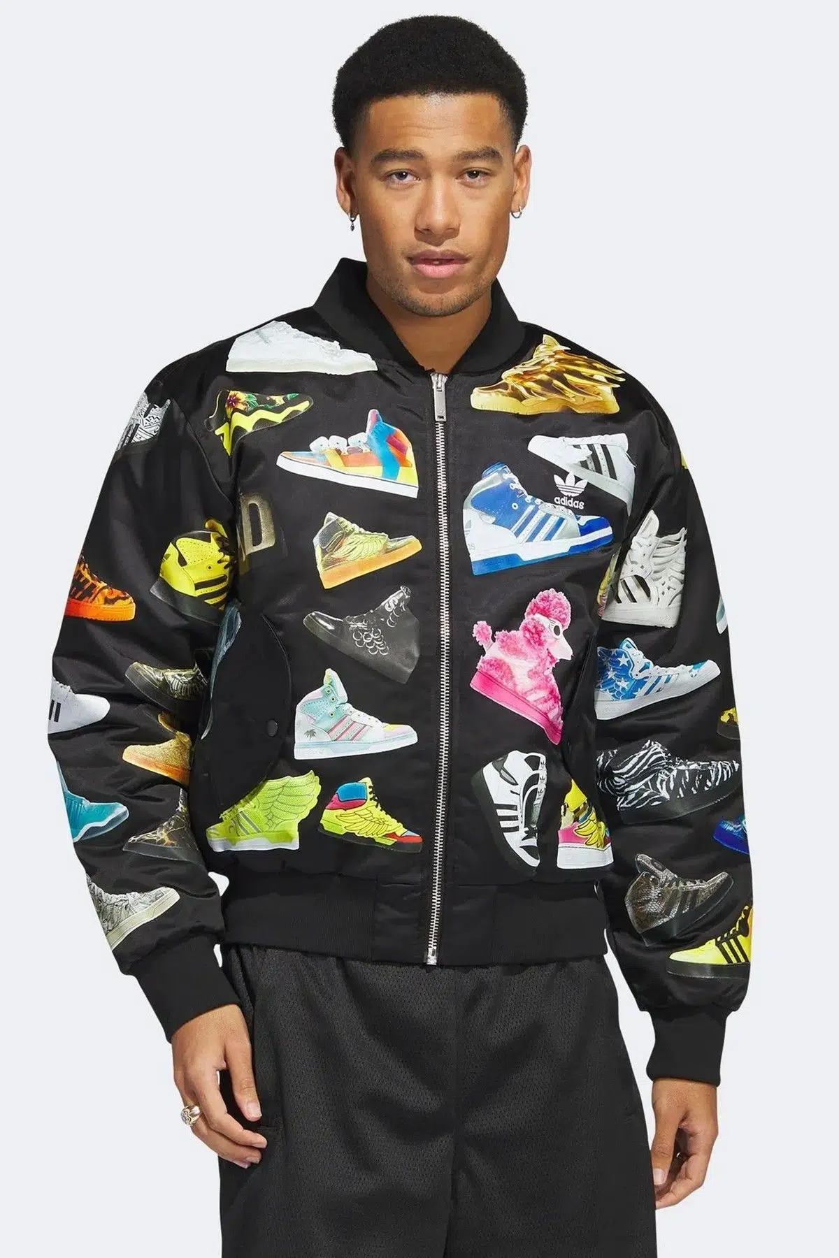 Adidas Jeremy Scott Archive Bomber Erkek Ceket Siyah