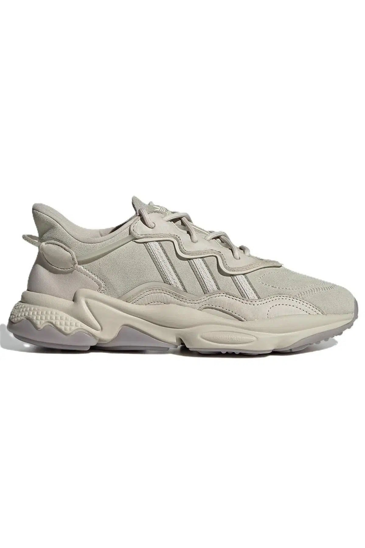 Adidas Ozweego Womens Leather Sneaker Hakiki Deri Kadın Günlük Spor Ayakkabı Bej