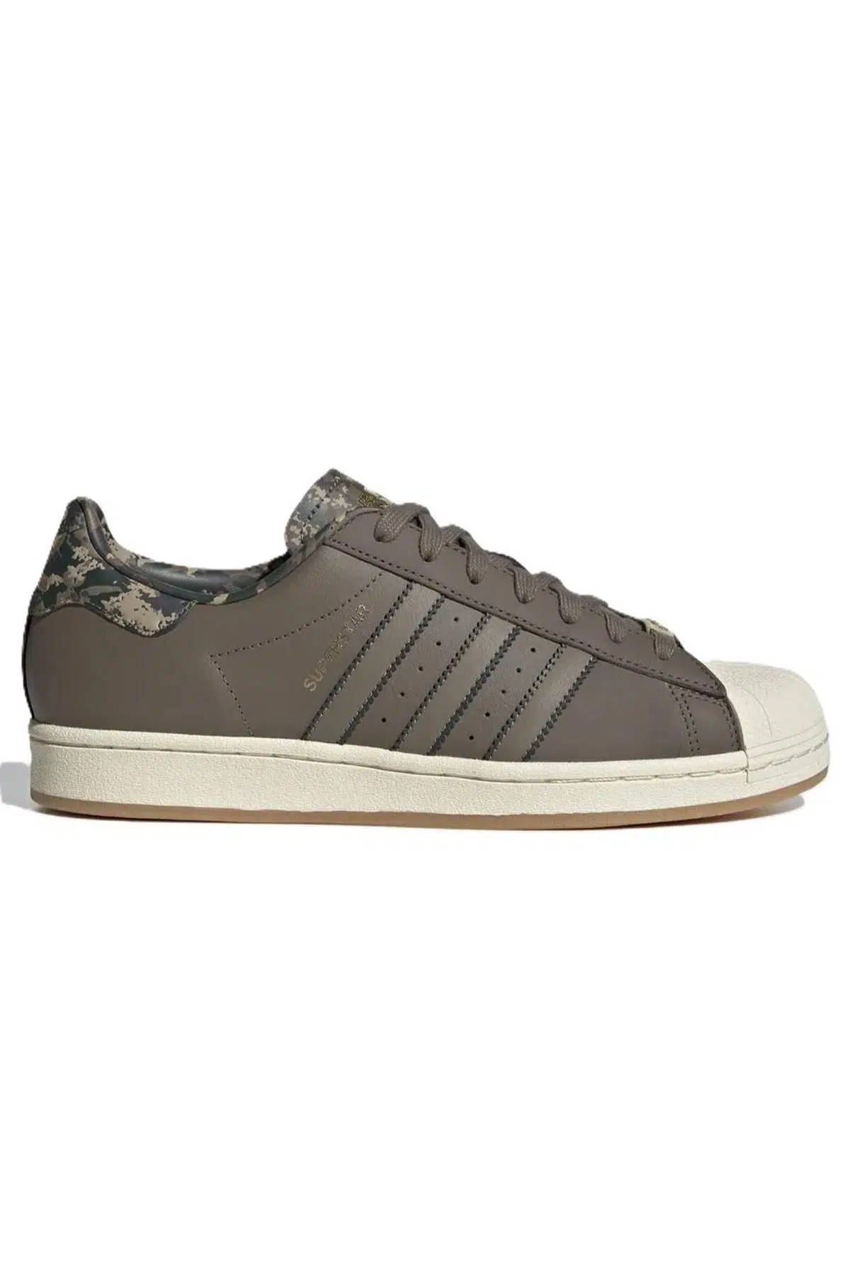 Adidas Superstar Leather Unisex Sneaker Hakiki Deri Günlük Spor Ayakkabı Haki