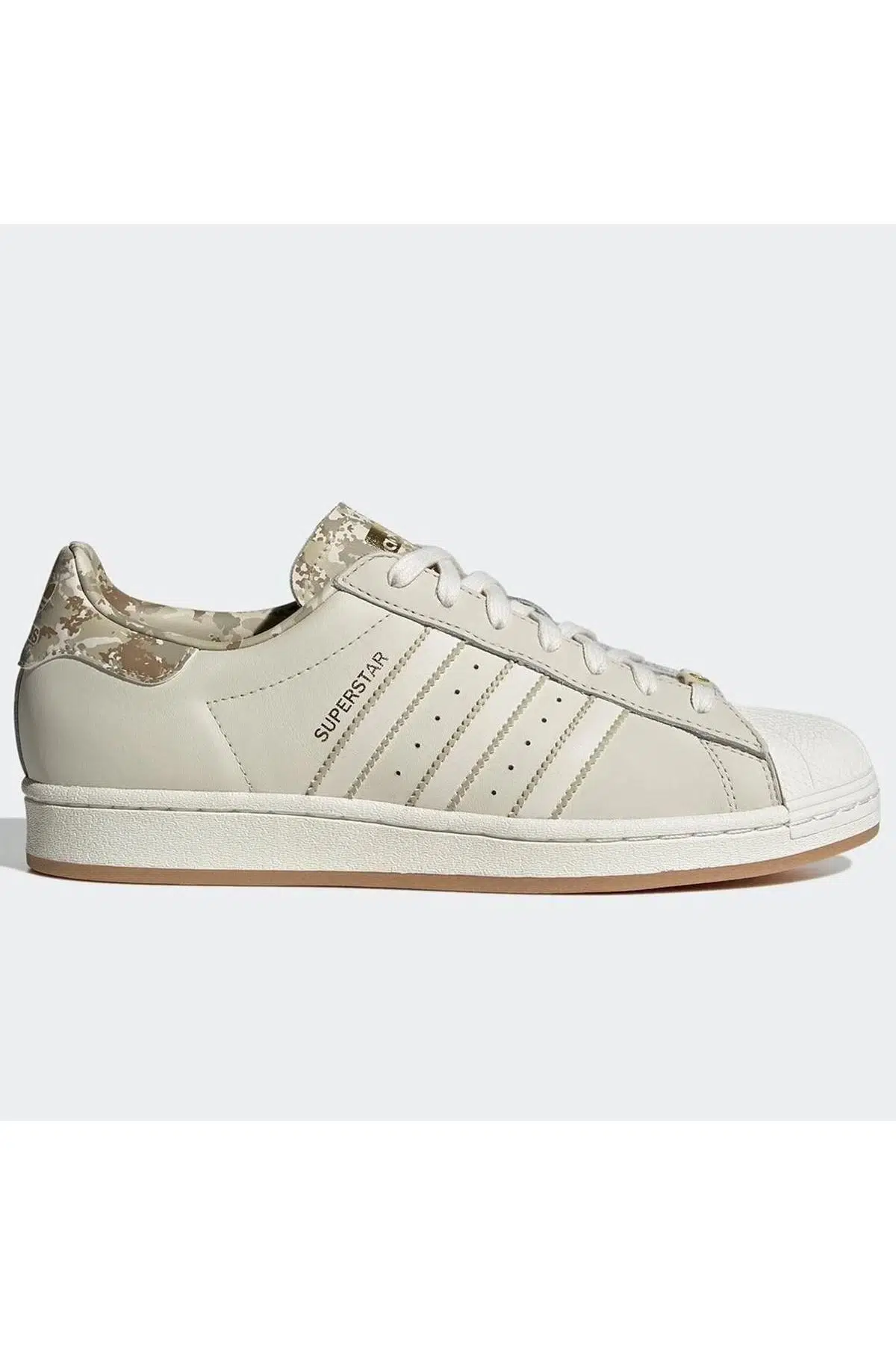 Adidas Superstar Leather Unisex Sneaker Hakiki Deri Günlük Spor Ayakkabı Krem