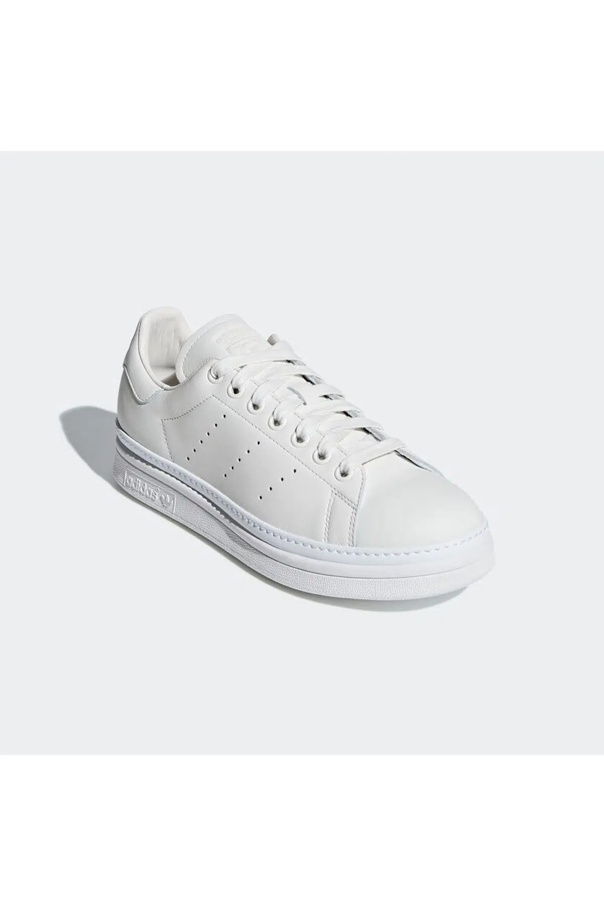 Adidas Stan Smith New Bold W Leather Hakiki Deri Beyaz Sneaker AQ