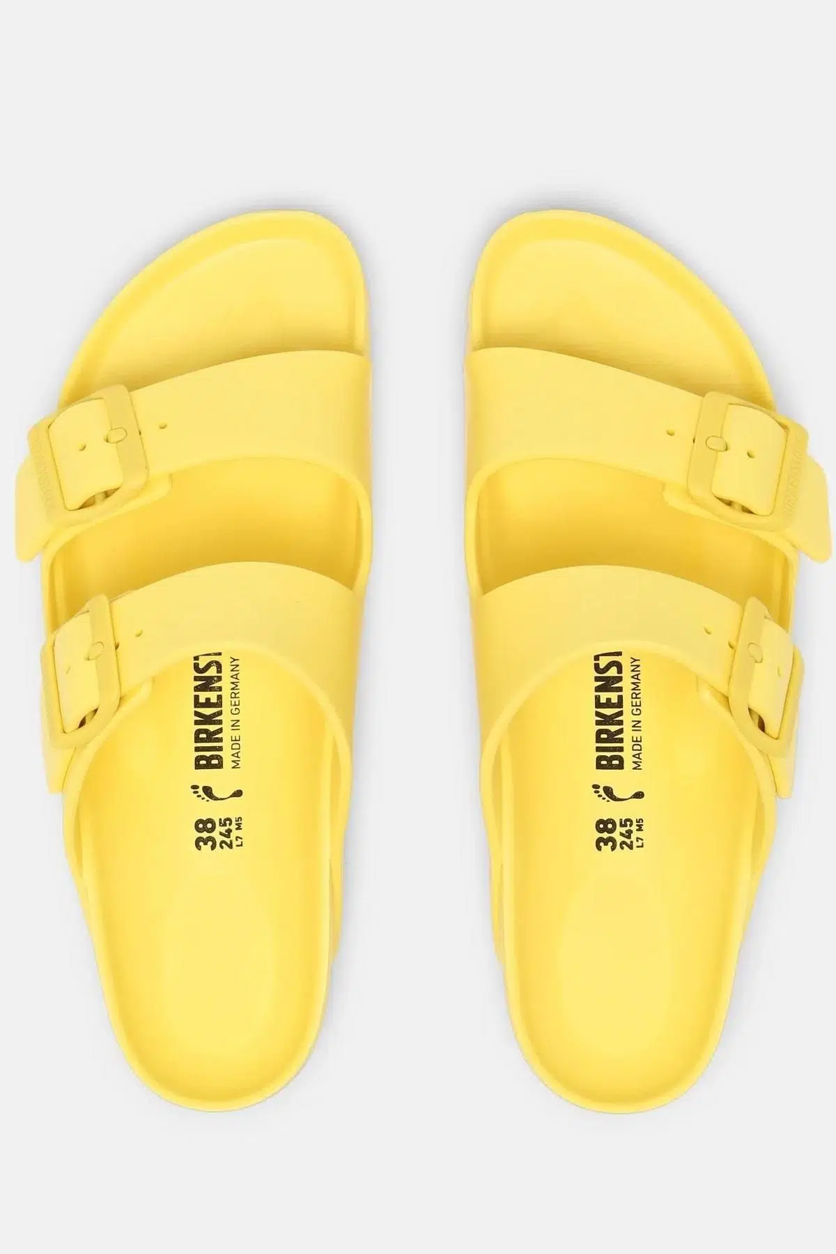 Birkenstock Arizona EVA Çift Bantlı Standart Taban Sarı Terlik
