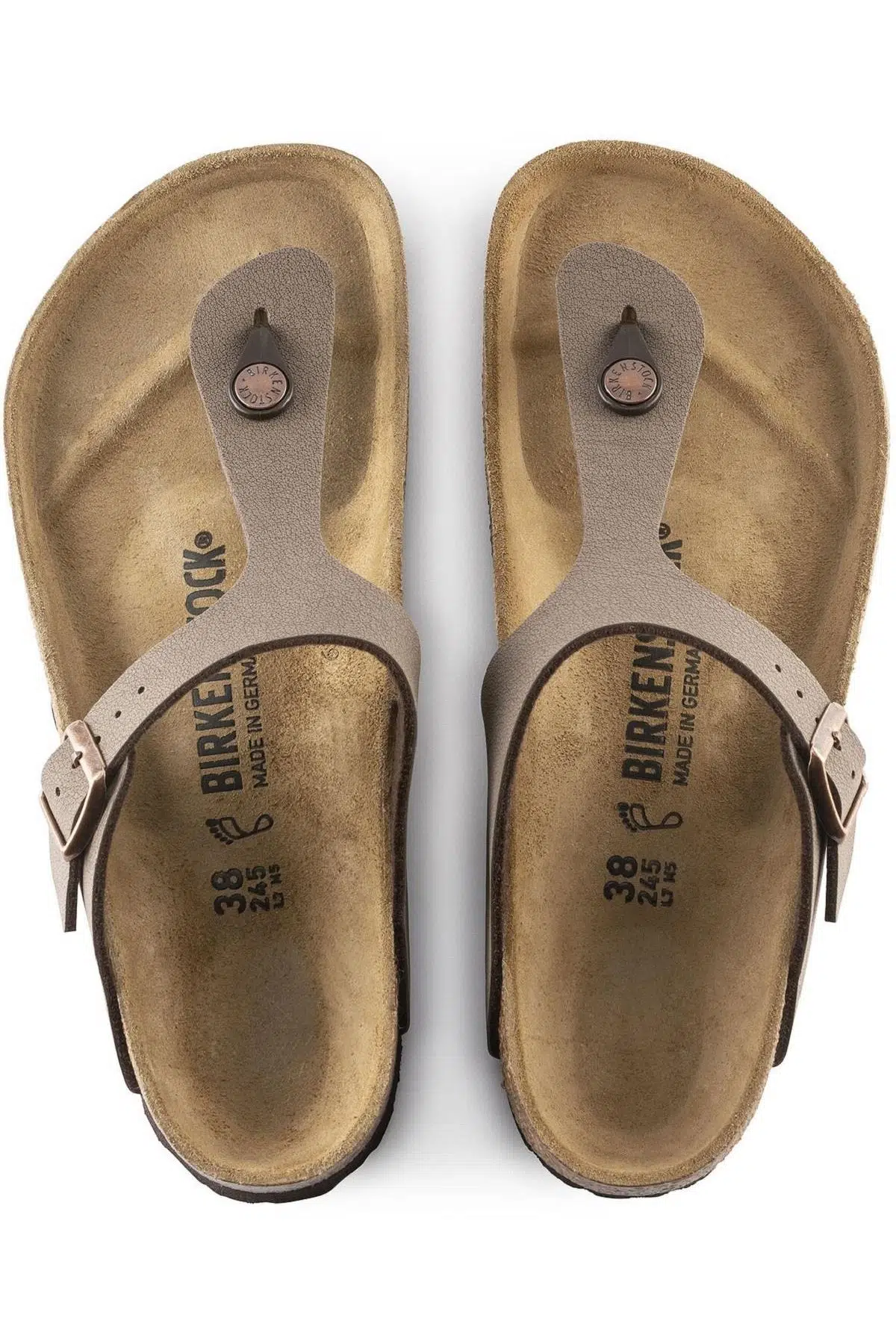 Birkenstock Gizeh Birko Flor Mocca Parmak Arası Unisex Regular Fit Terlik