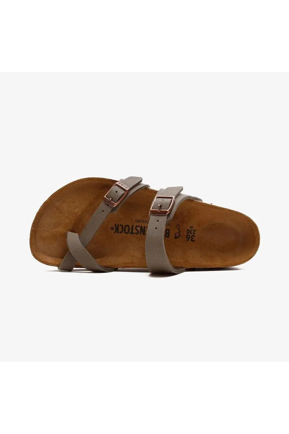 Birkenstock Mayari BF NU Birki Nubuk Terlik Stone
