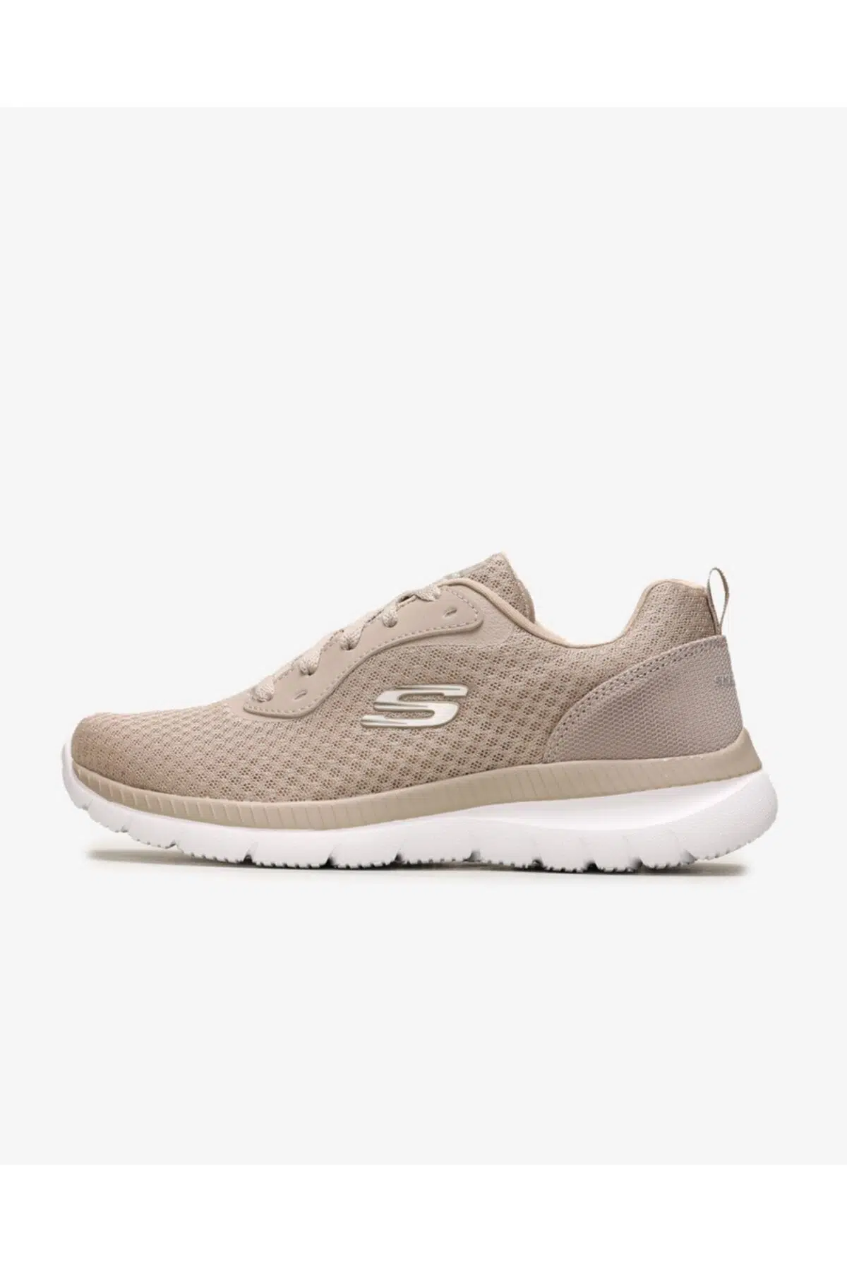 SKECHERS BOUNTIFUL Kadın Bej Spor Ayakkabı