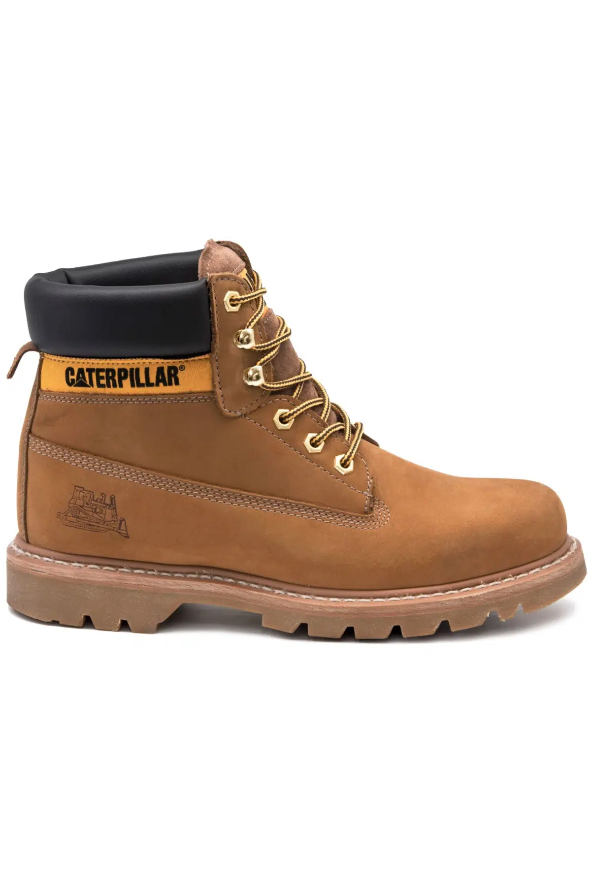 Caterpillar Colorado Deri Erkek Bot Tarçın renk