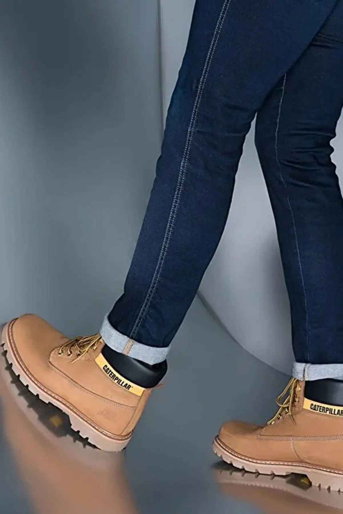 Caterpillar Colorado Leather Boot Hakiki Deri Nubuk Kadın Tarçın Bot 01.5M