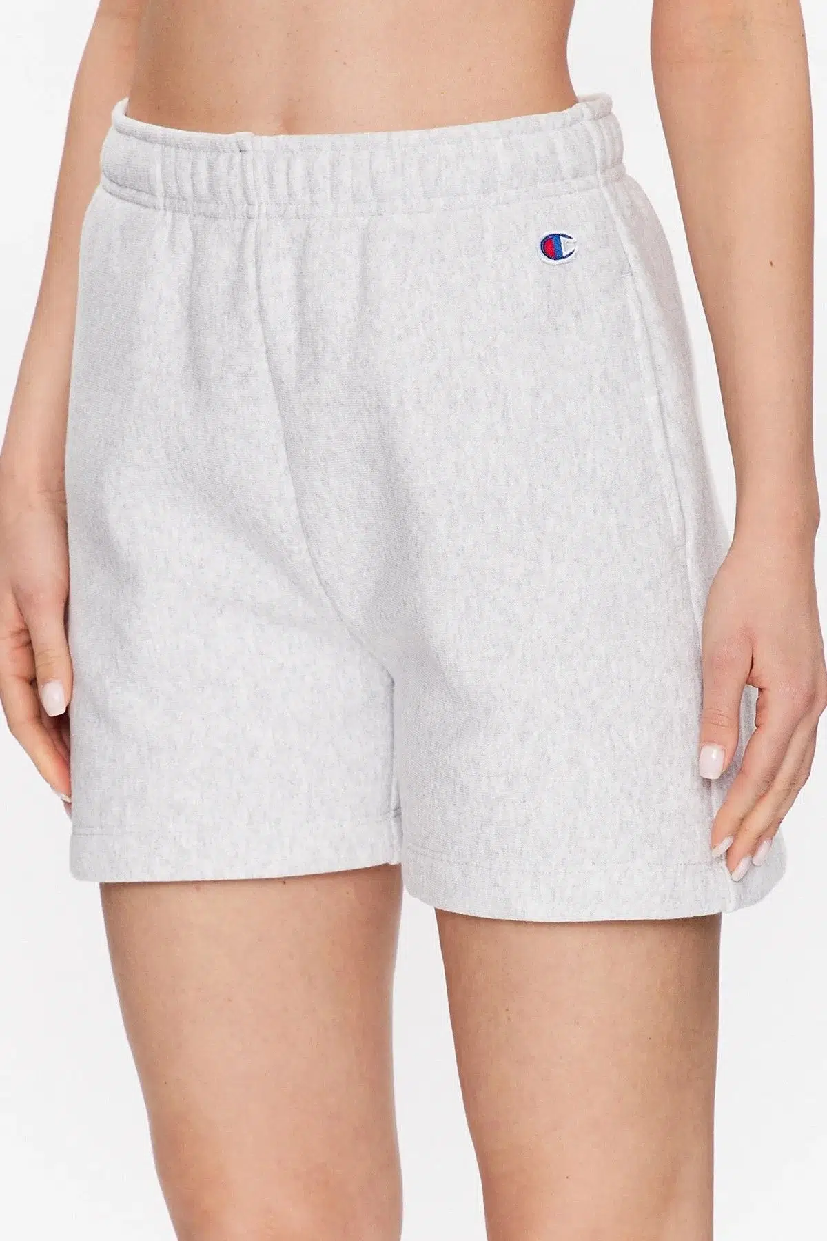 Champion Champion Minimal Reverse Weave Reguler Fit Sports Kadın Polar Şort Gri
