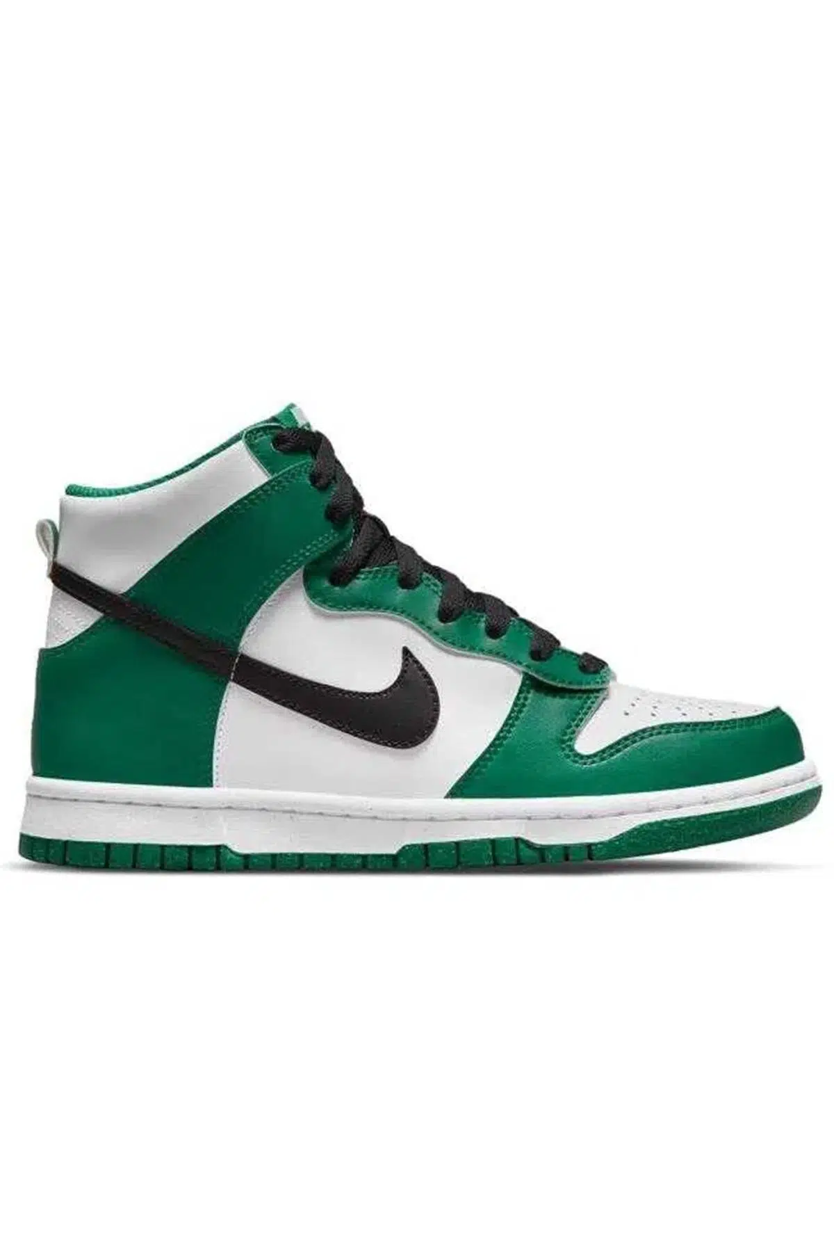 Dunk High Nd Gs OG Leather Unisex Sneaker Hakiki Deri Unisex Günlük Spor Ayakkabı Beyaz Yeşil