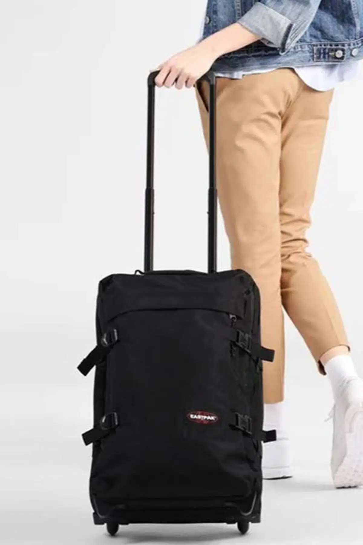 Eastpak Eastpak Tranverz Kabin Boy Valiz Kilitli Tekerlekli 51x32x23cm 42Lt. Siyah