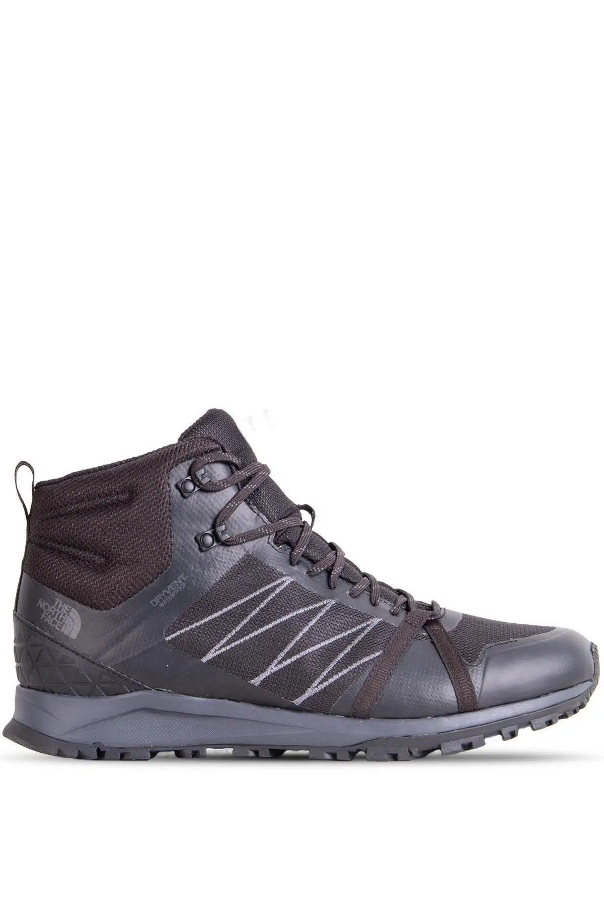 The North Face Litewave Fastpack II Mid Waterproof Erkek Ayakkabı Siyah