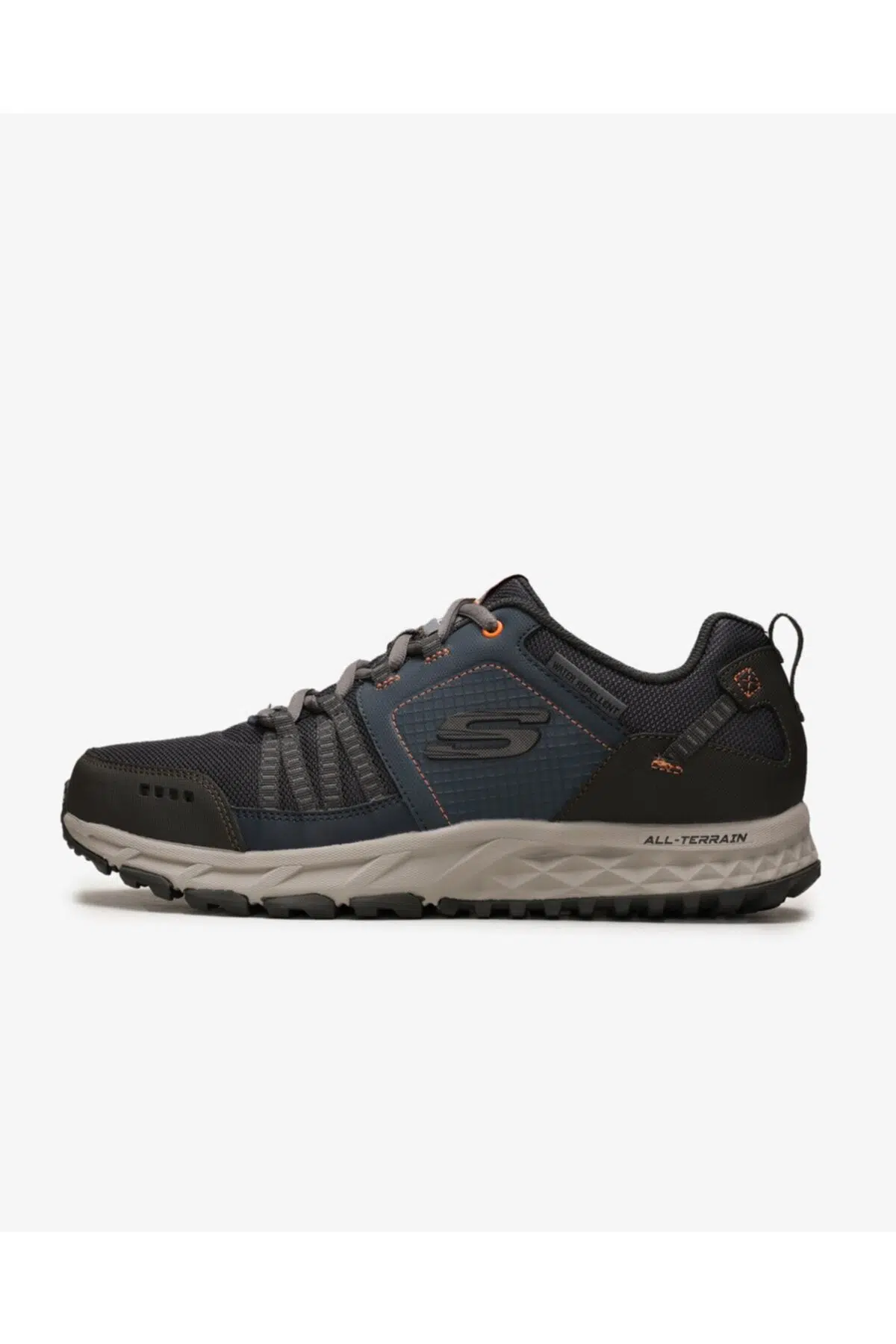 Skechers Trail Memory Foam Water Rpllnt Sneaker Gri Mavi Siyah