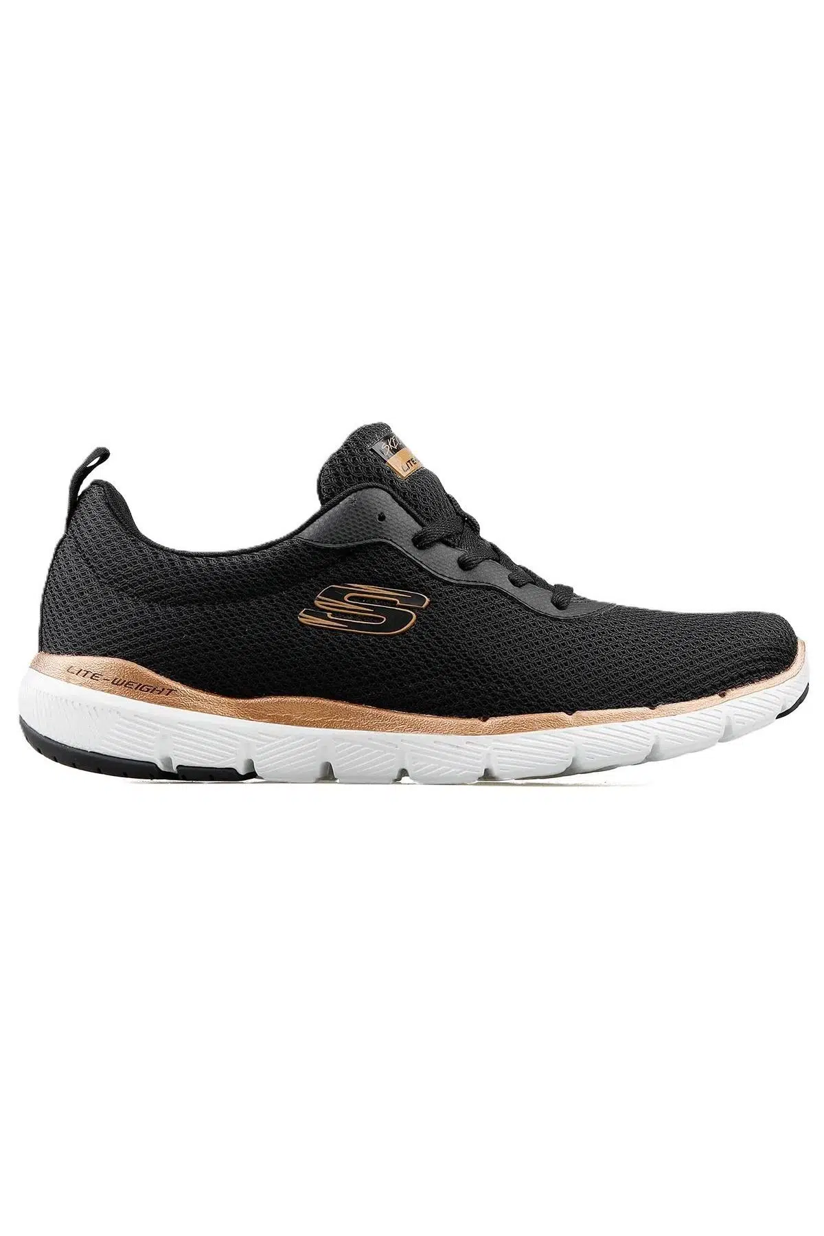 Skechers Flex Appeal 3.0 With Air-Cooled Memory Foam Womens Sneaker Hafızalı Taban Günlük Spor Ayakkabı Siyah
