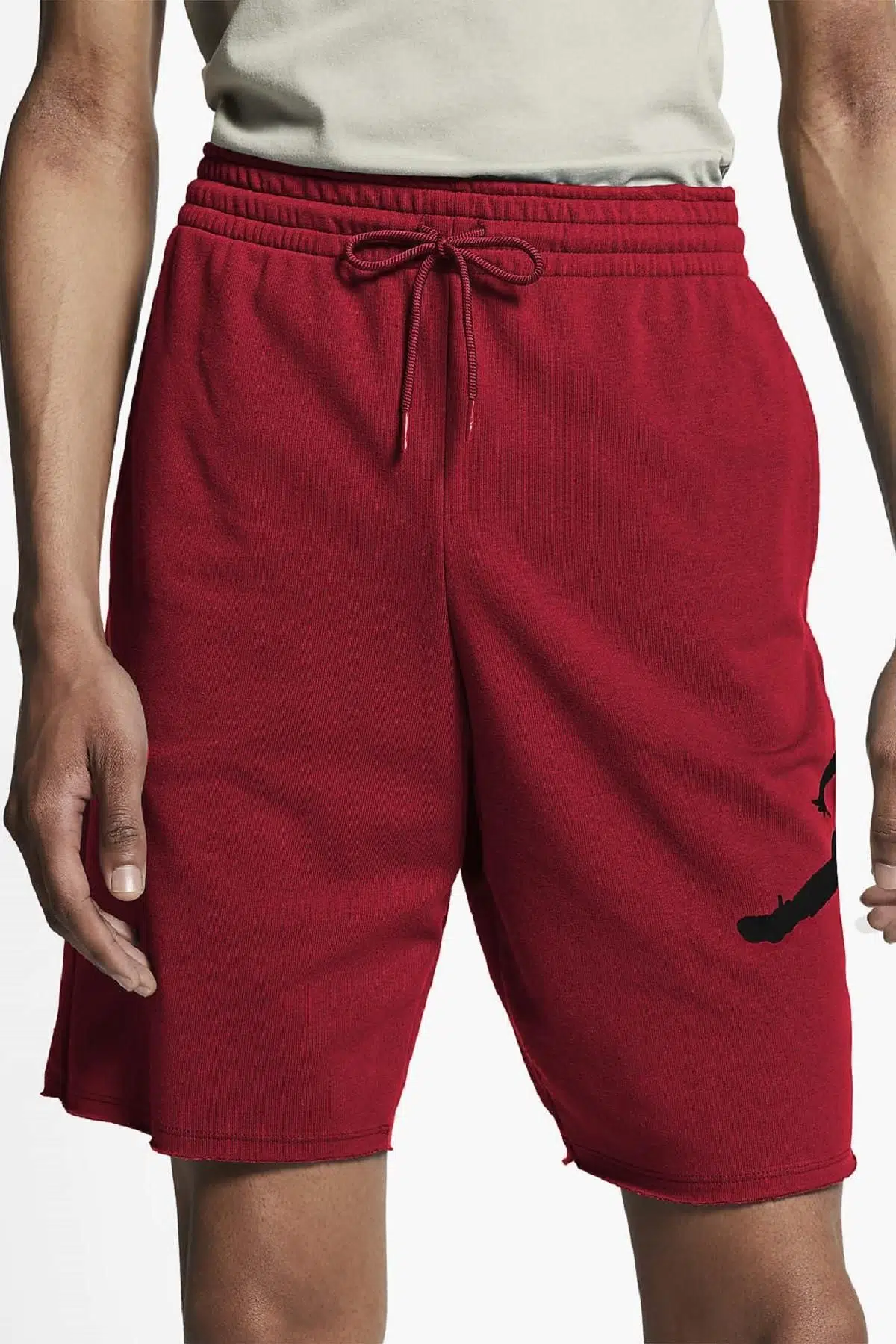 Jordan Jumpman Air Fleece Kırmız Şort 