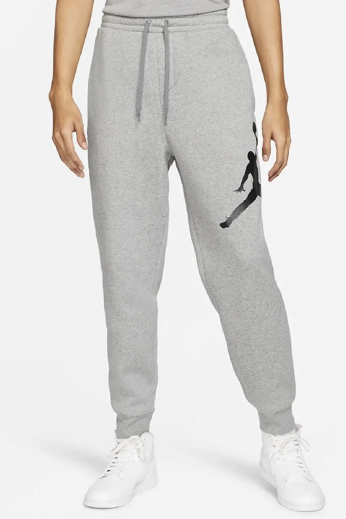 Jordan Jumpman Big Logo Loose Fit Pants Geniş Kalıp Şardonlu Eşofman Altı