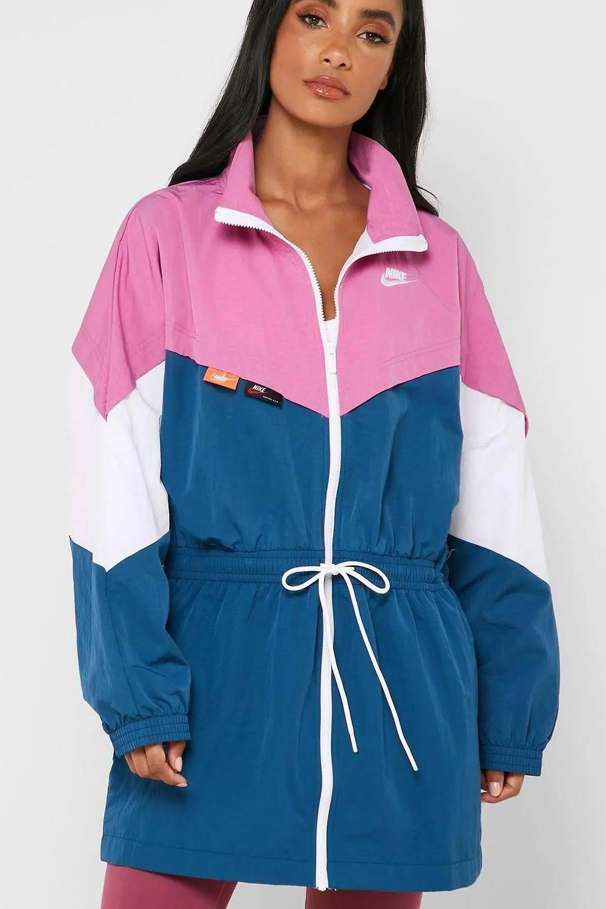 Nike Women’s Icon Clash Pink & Blue Track Jacket Kadın Pembe Mavi Ceket