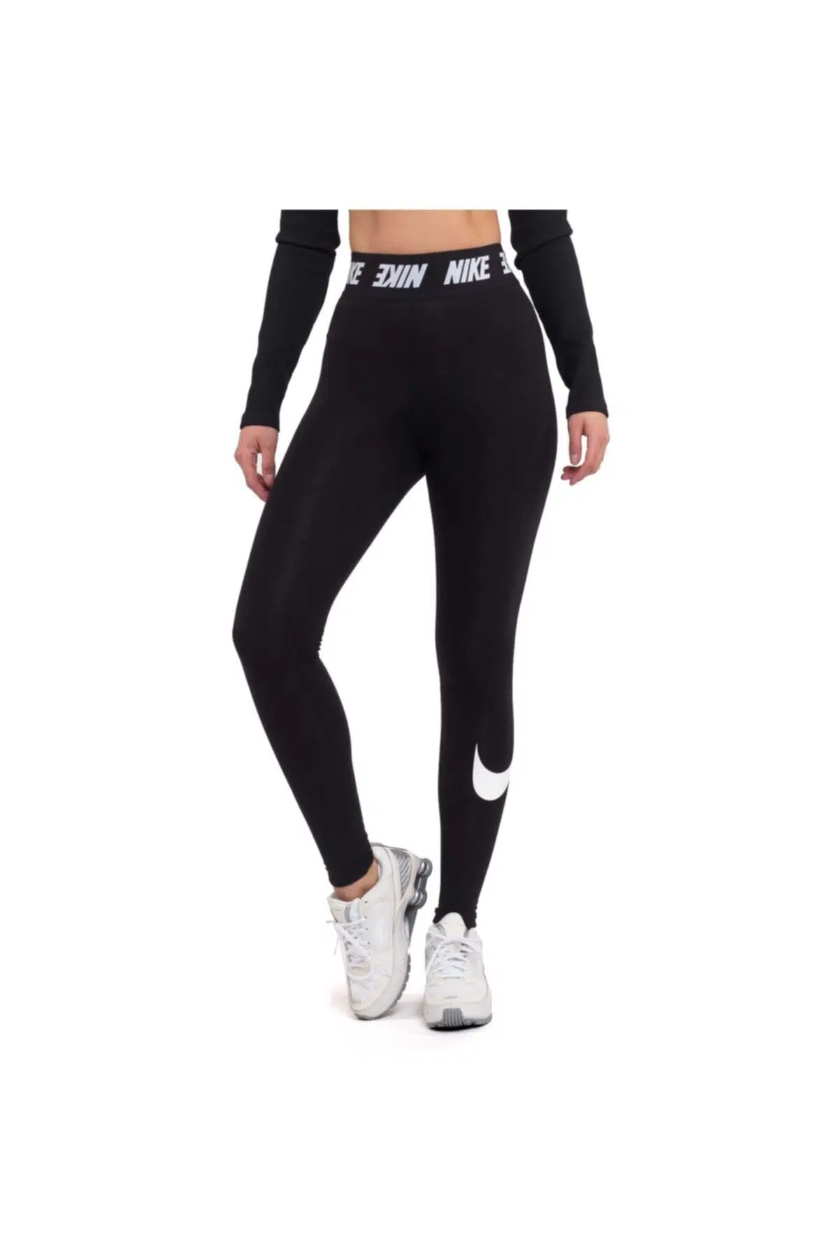Kadın Siyah Spor Tayt Tight Fit Ct5897-010