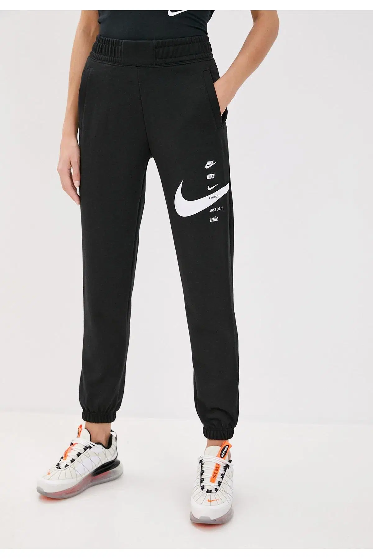 Nike Sportswear Swoosh Bol Kesim Unisex Eşofman Altı