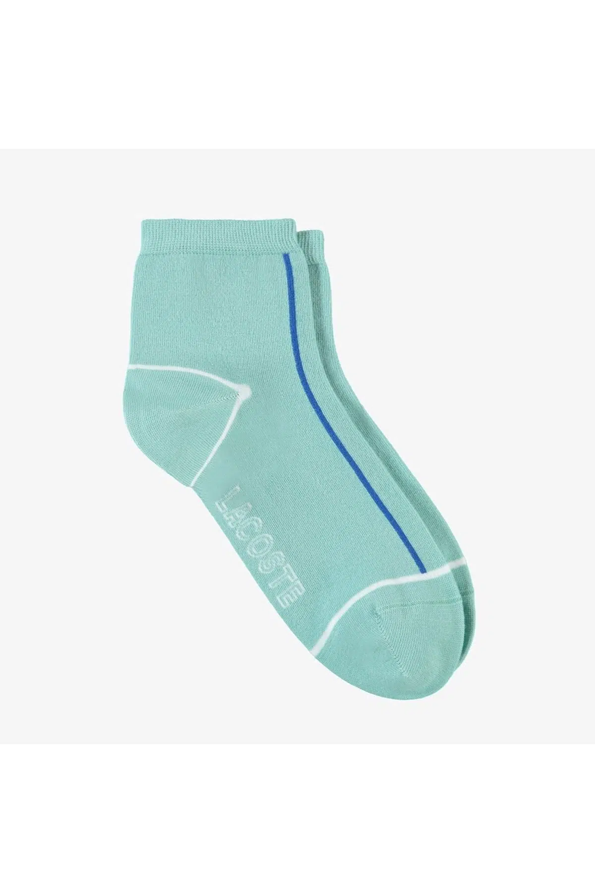 Lacoste Ankle Length Cotton Sport Socks Örme Logo Tekli Bilek Boyu Çorap Unisex Yeşil