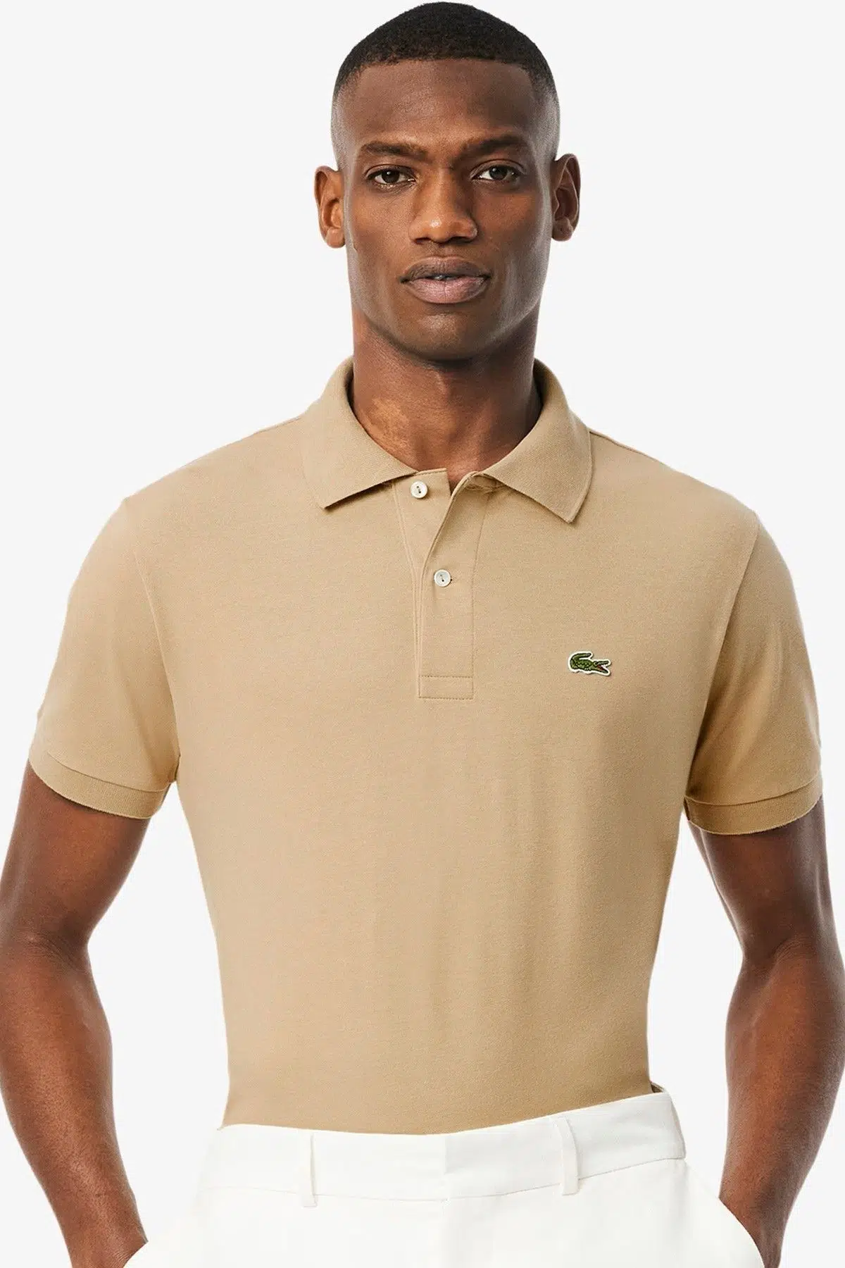 Lacoste L.12.12 Light Men's Classic Fit Polo T-shirt Erkek Polo Yaka Tişört Bej