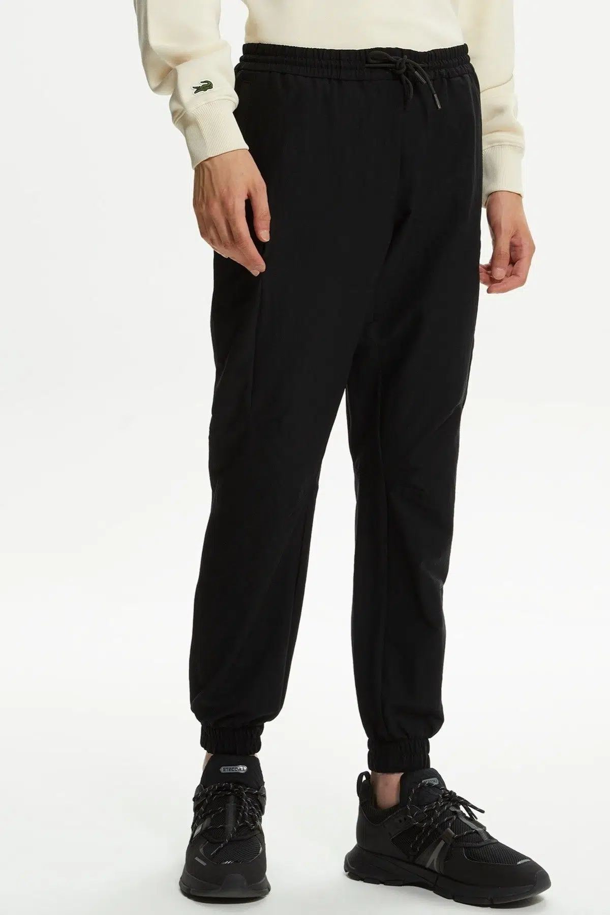 Lacoste Jogger Mens Pant.Lastik Paçalı Erkek Pantolon Siyah