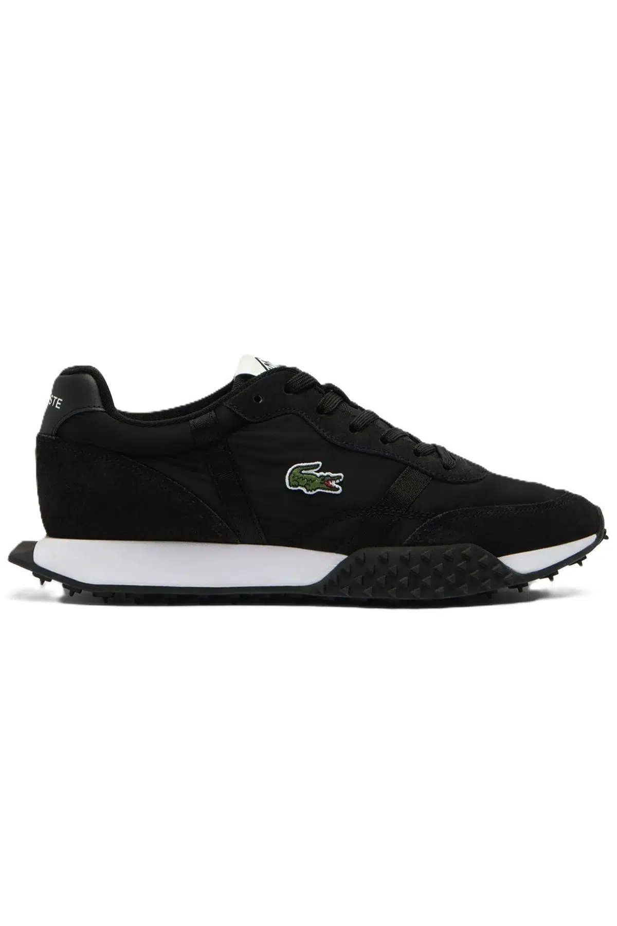 Lacoste L-Spin Evo Leather Mens Sneaker Hakiki Deri Erkek Günlük Spor Ayakkabı Siyah