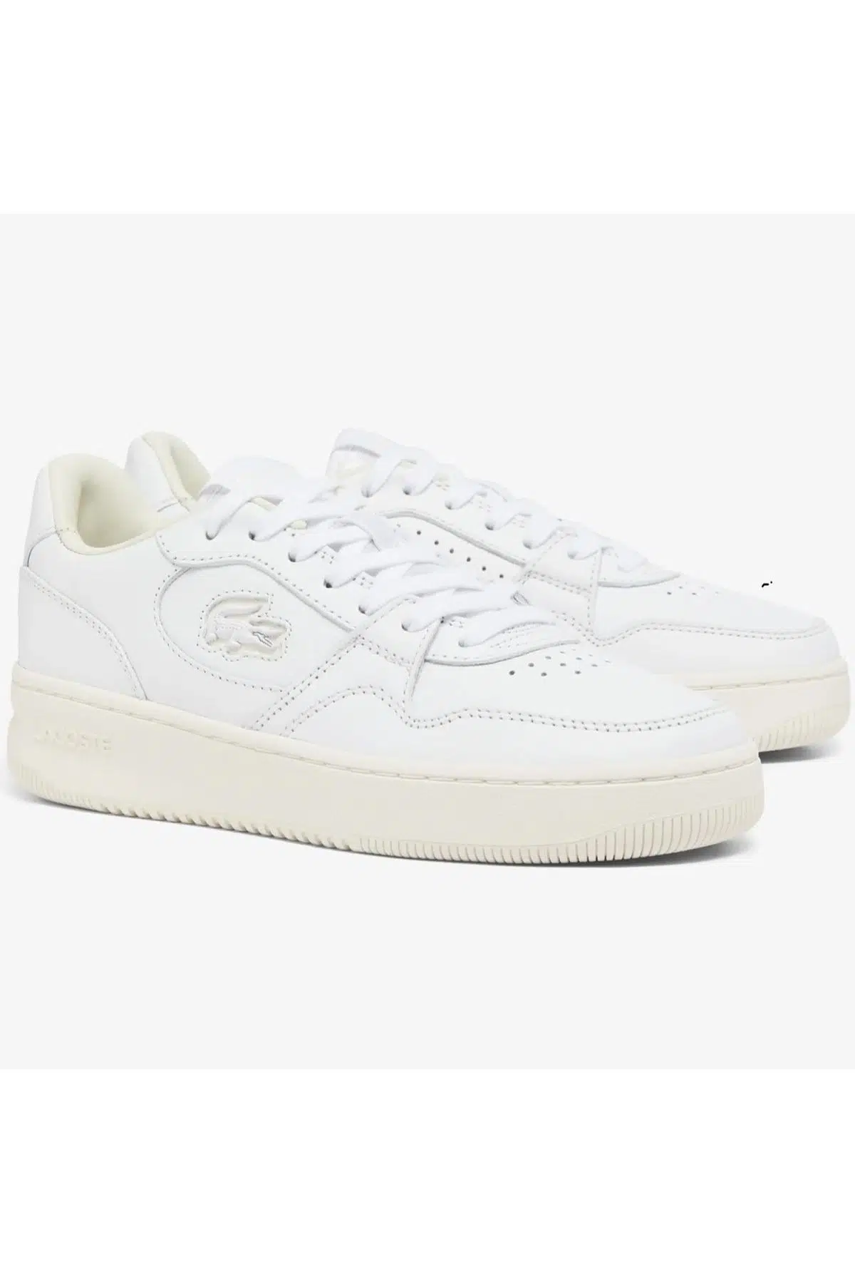 Lacoste L001 Set Hakiki Deri Kadın Beyaz Sneaker