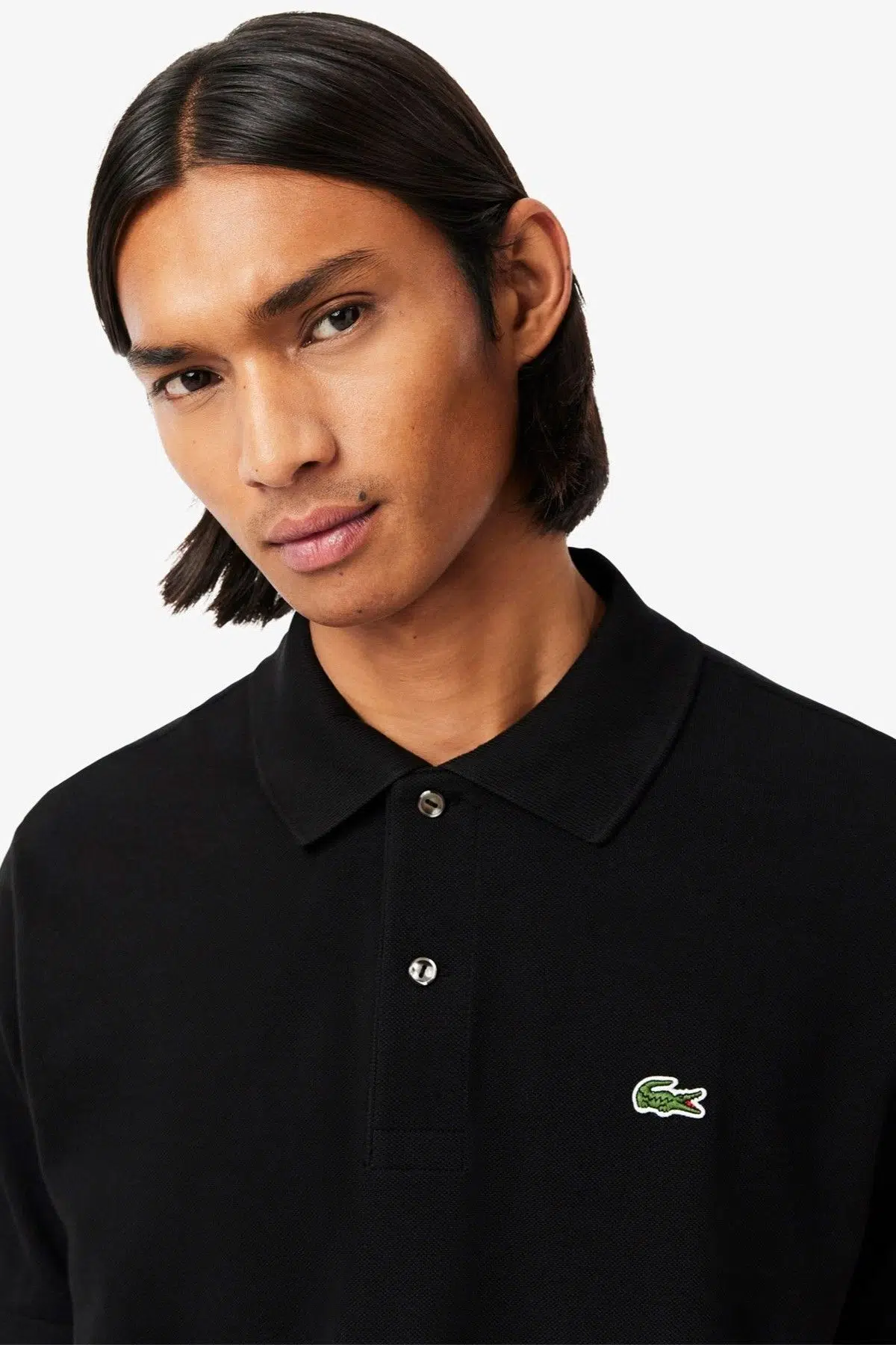 Lacoste Men's Classic Fit Polo T-shirt Erkek Polo Yaka Tişört Siyah