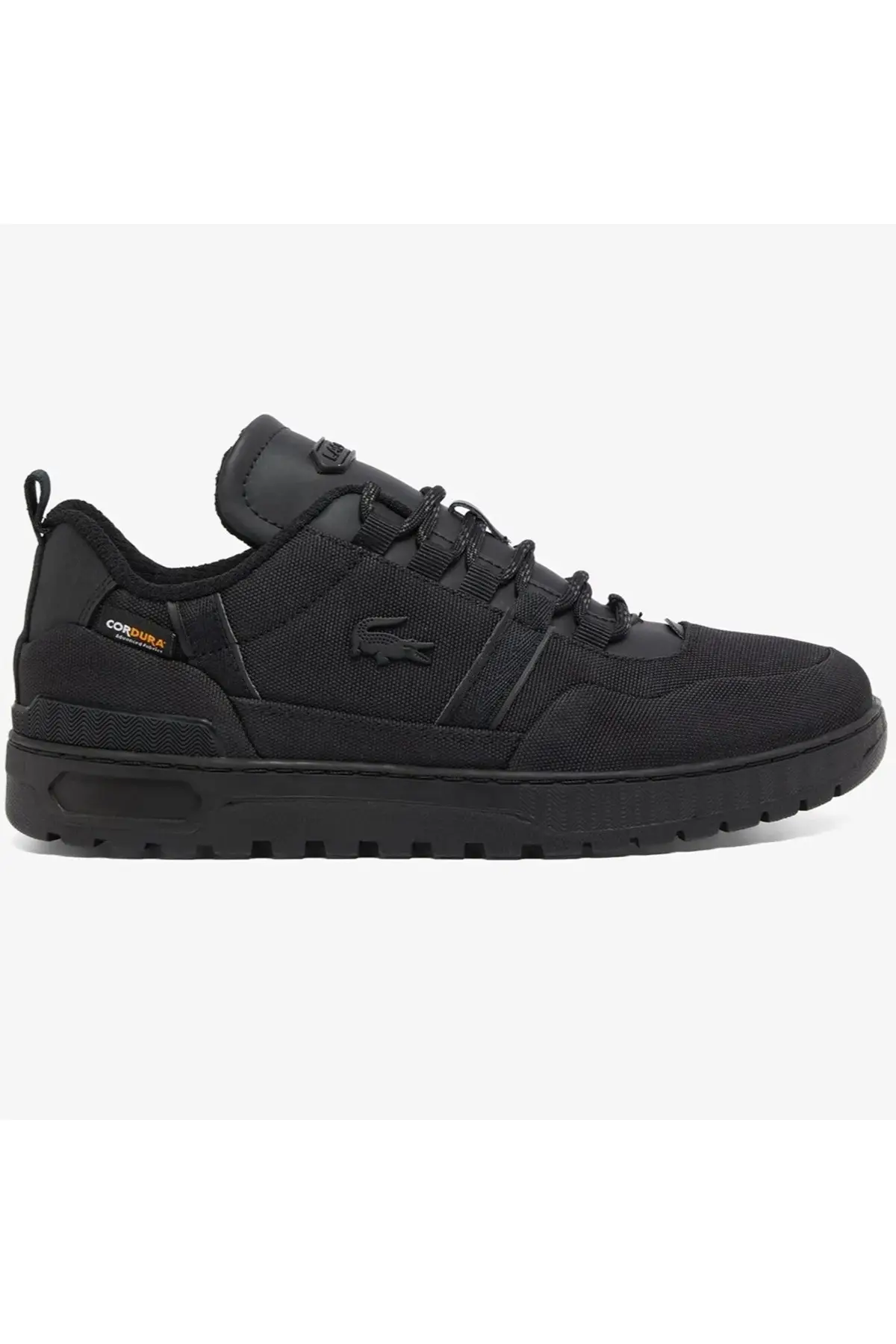748SMA0.0377B8 Lacoste Mens T-Clip Winter Cordura 224 1 SMA Sneaker Günlük Spor Ayakkabı Kahverengi