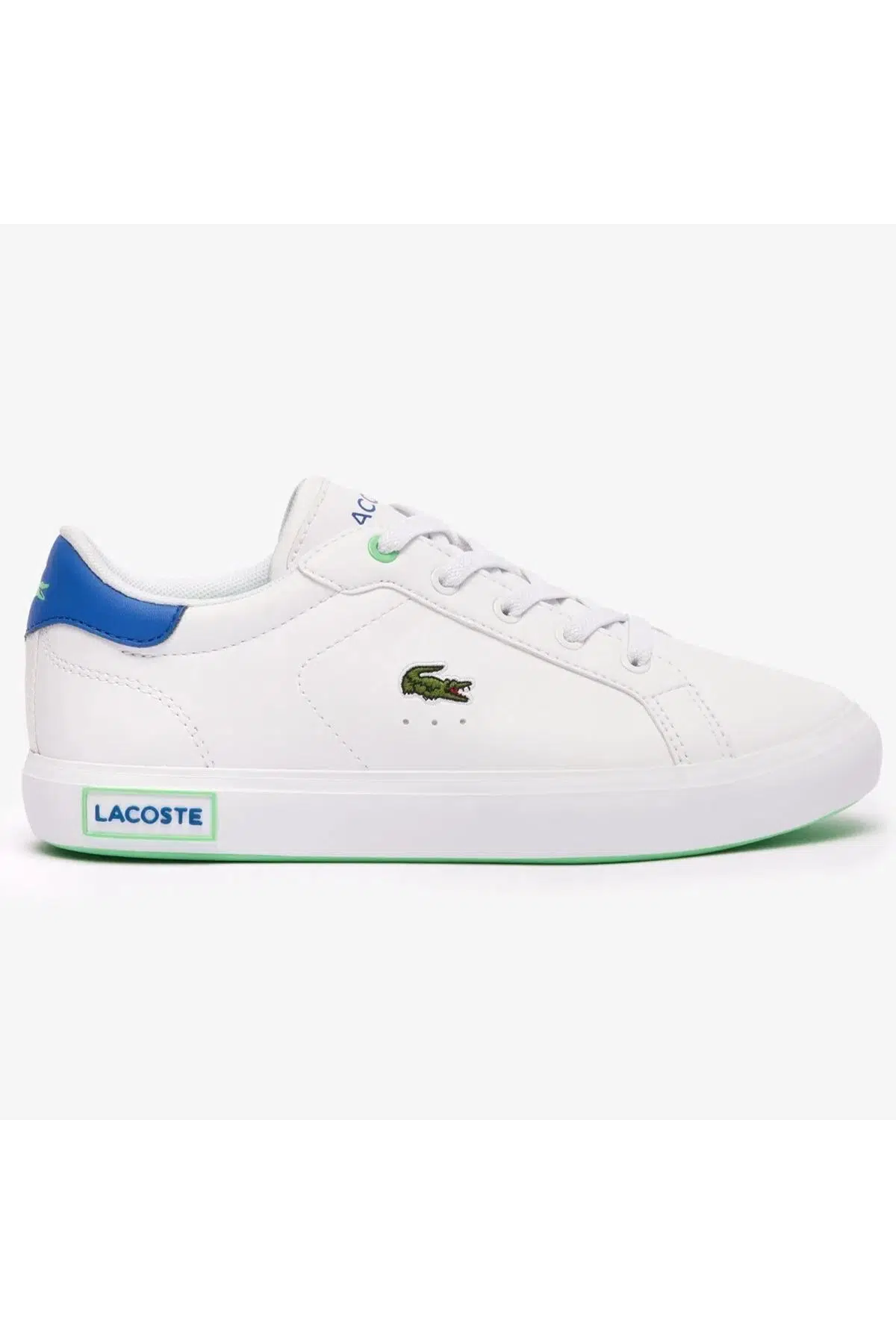 Lacoste Powercourt Unisex White Sneaker Unisex Günlük Spor Ayakkabı Beyaz 