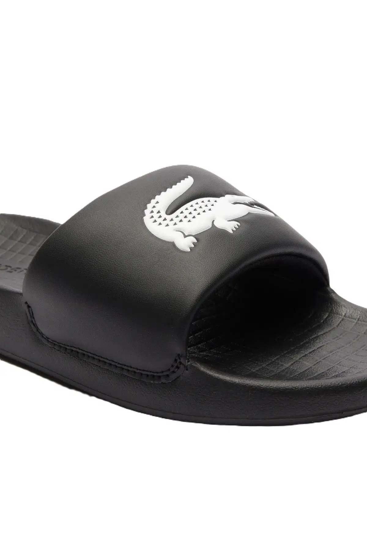 Lacoste Serve Slide 1.0 Unisex Terlik Siyah