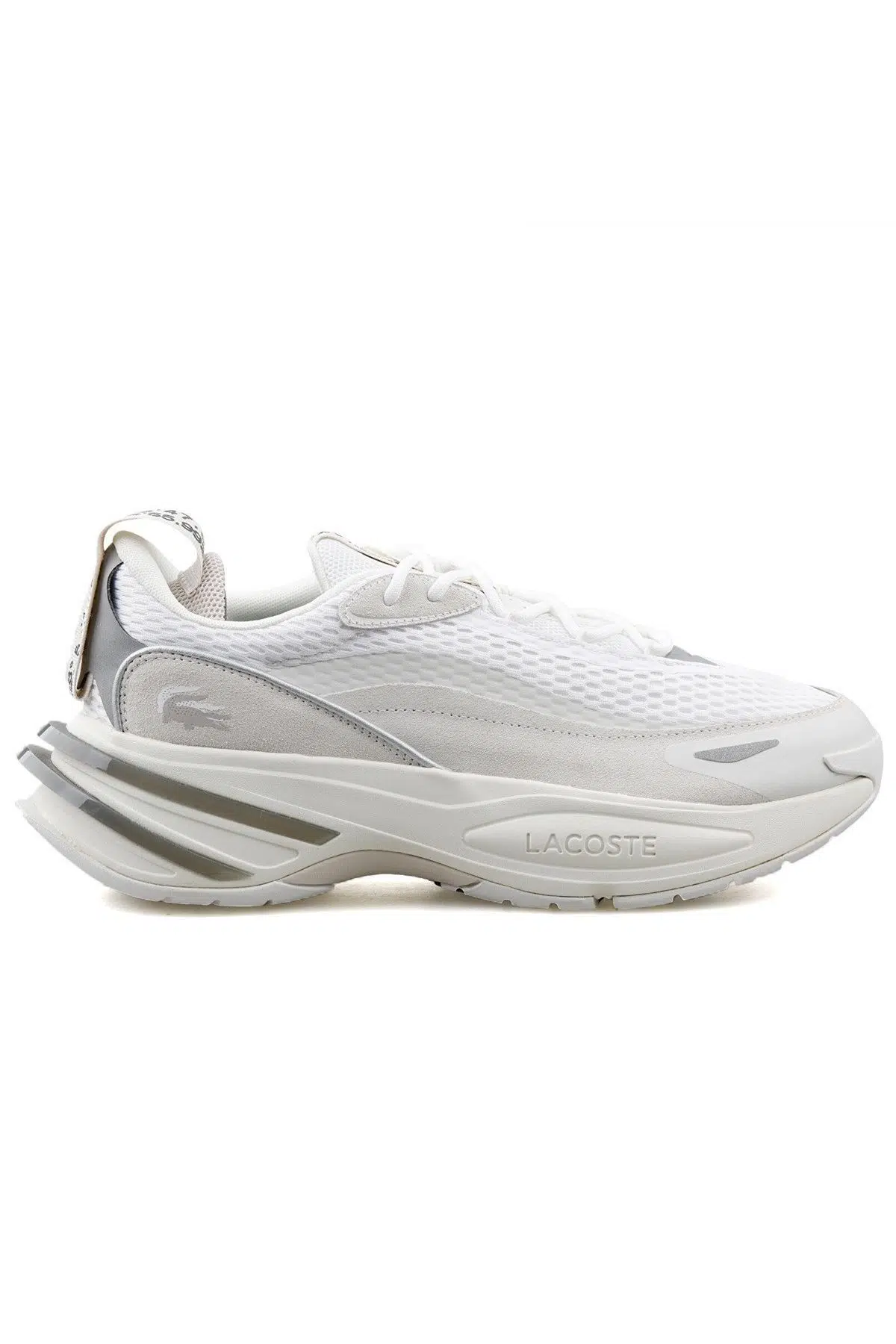 Lacoste Sport Audyssor Leather Mens Sneaker Hakiki Deri Erkek Günlük Spor Ayakkabı Beyaz