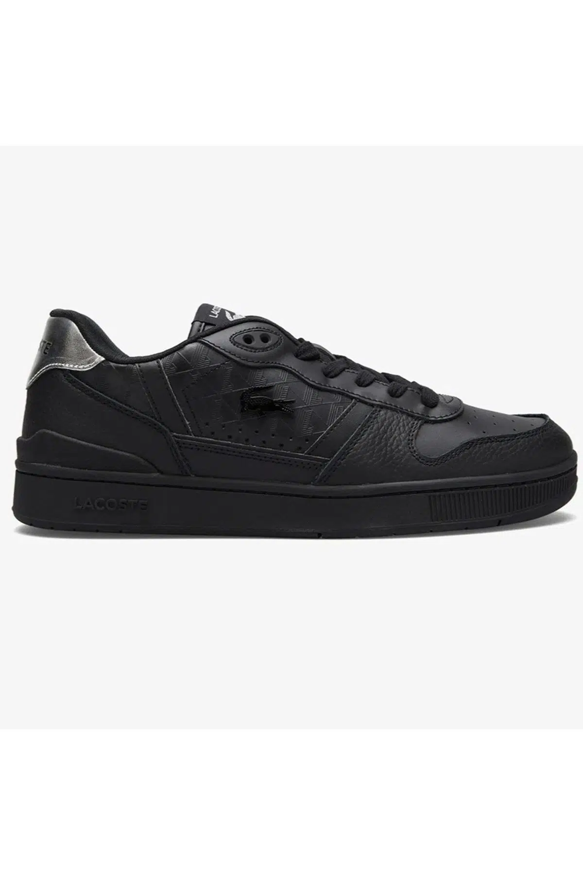 Lacoste T-Clip Set 225 10 Leather Mens Sneaker Hakiki Deri Erkek Günlük Spor Ayaşkkabı Siyah