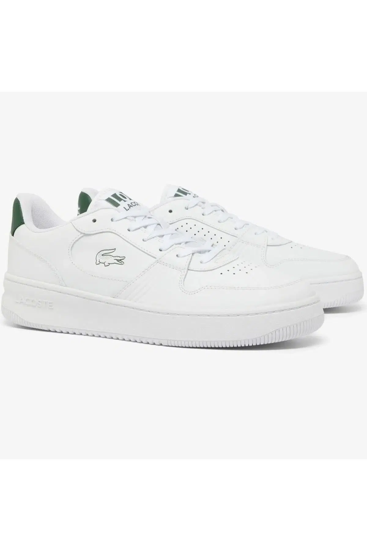 Lacoste L001 Set Hakiki Deri Erkek Beyaz Sneaker