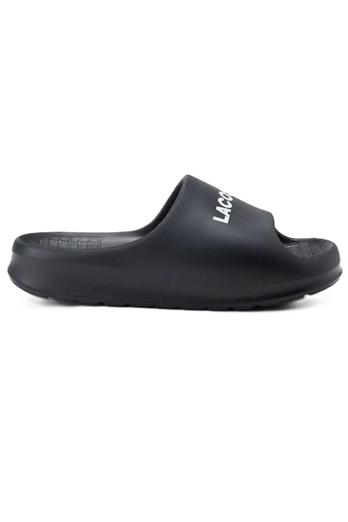 Lacoste Womens Slide Croco 2.0 Evo Black Kadın Terlik Siyah