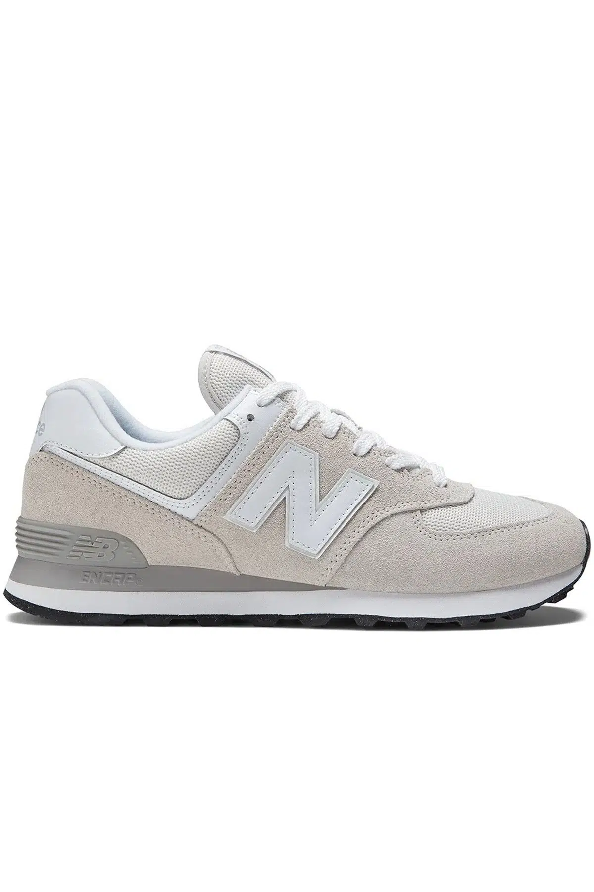 New Balance 574 Leather Unisex Sneaker Hakiki Deri Günlük Spor Ayakkabı Bej