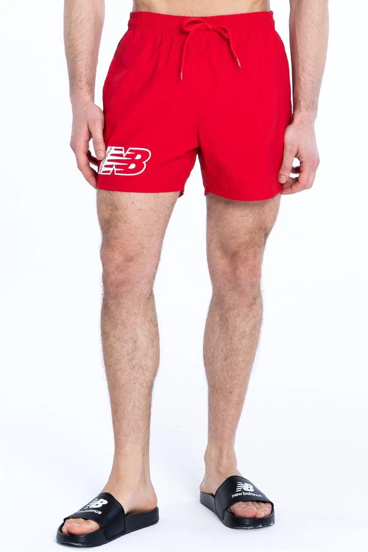 New Balance Lifestyle Men's Swim Shorts Erkek Deniz Şortu Kırmızı