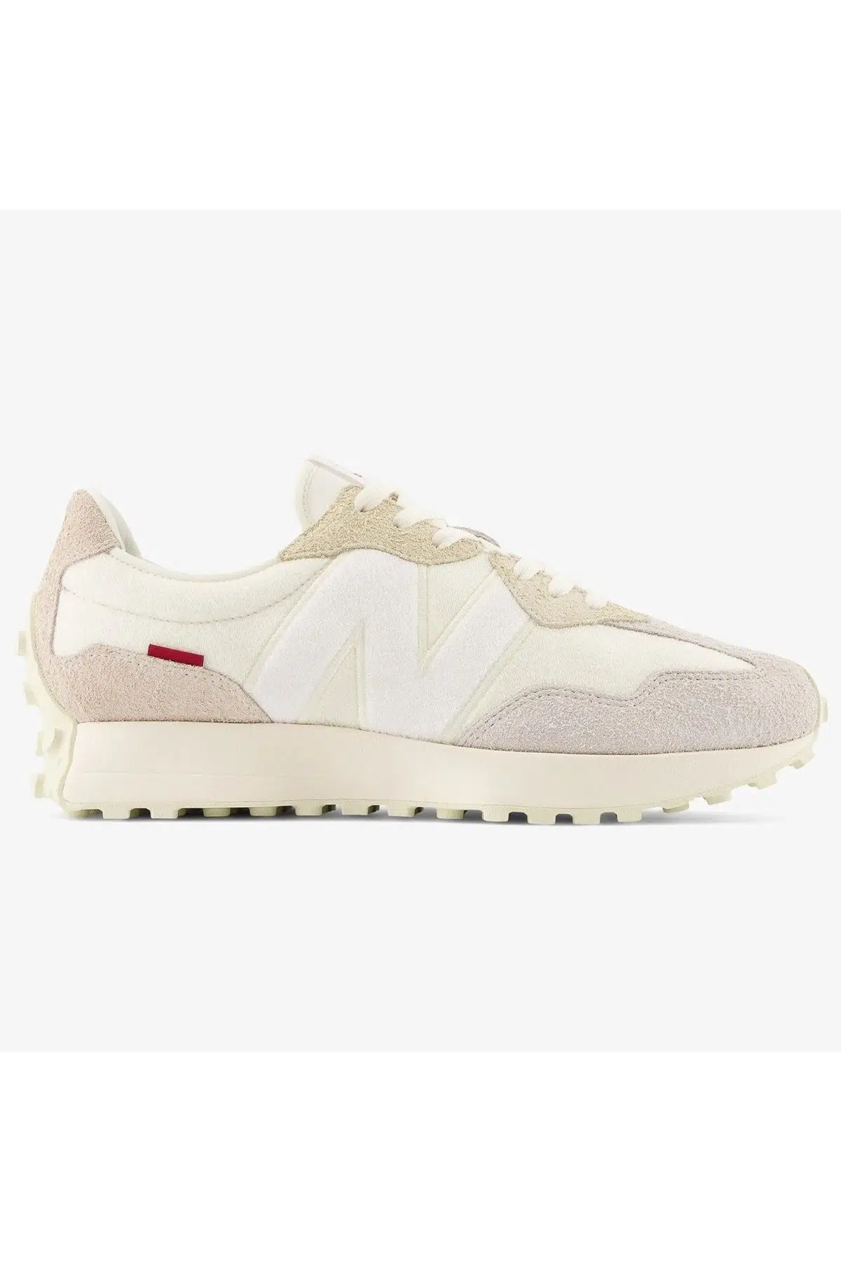 New Balance U327 Leather Womens Sneaker Hakiki Deri Kadın Günlük Spor Ayakkabı Krem