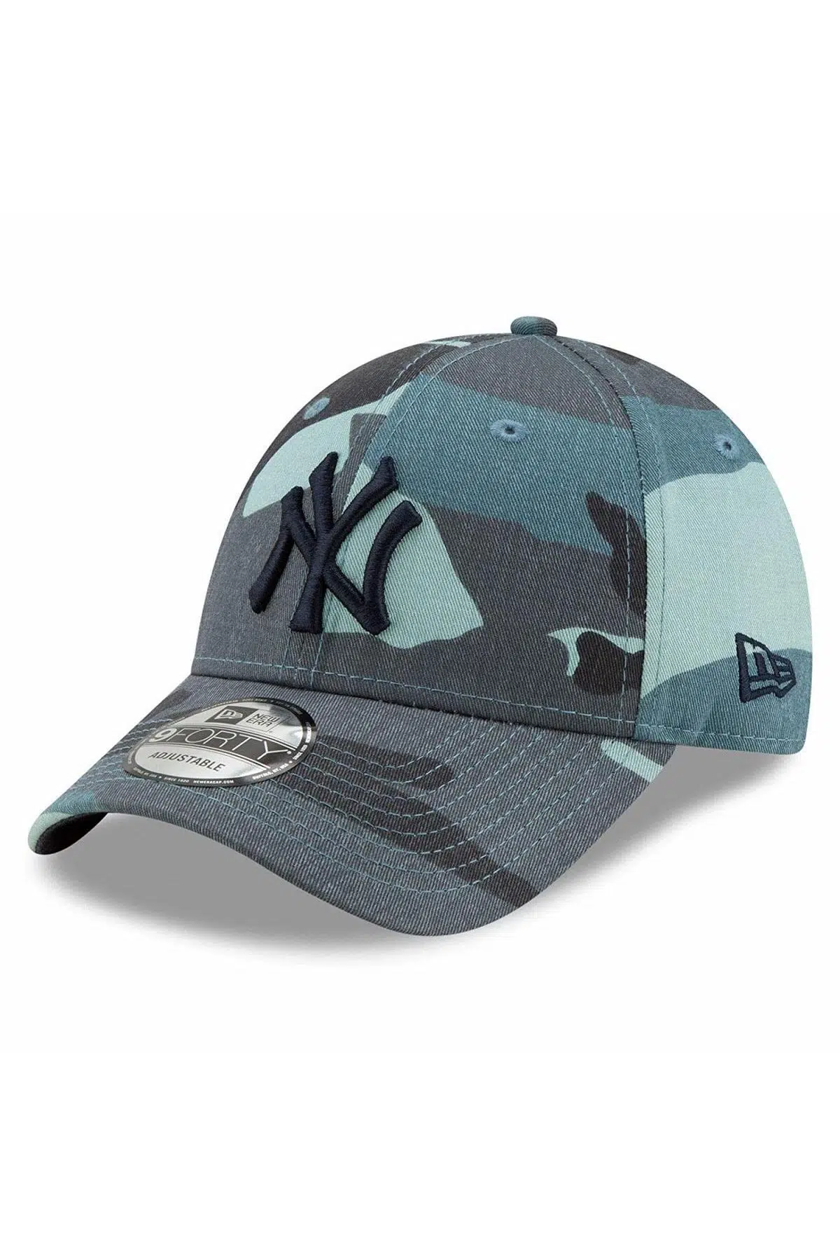 New Era NY Unisex Camo Mavi Kamuflaj Şapka 11871650